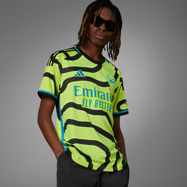 Мужская футбольная форма adidas Arsenal 23/24 Away Jersey (Желтая)