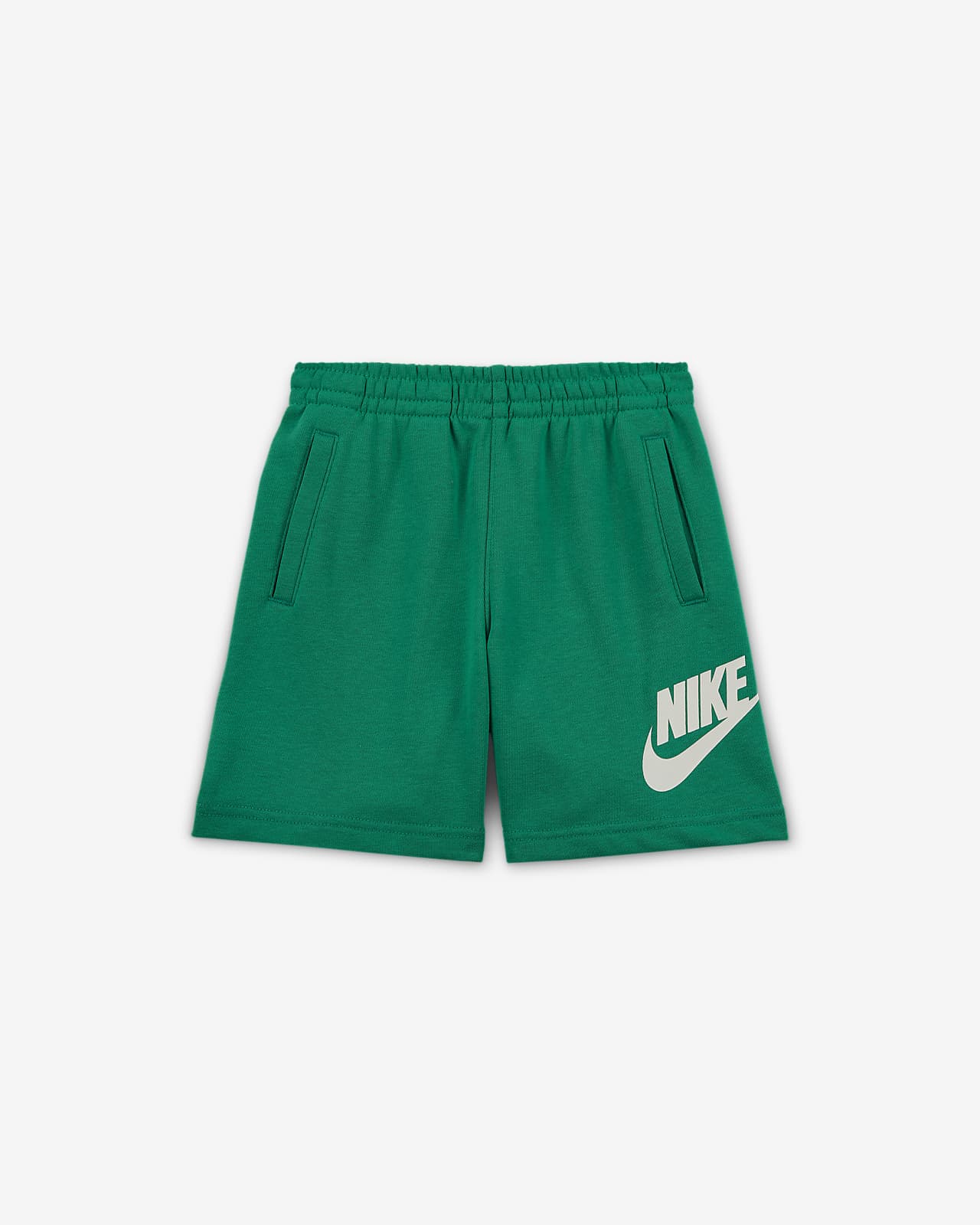 Детские шорты Nike Sportswear Club зеленые