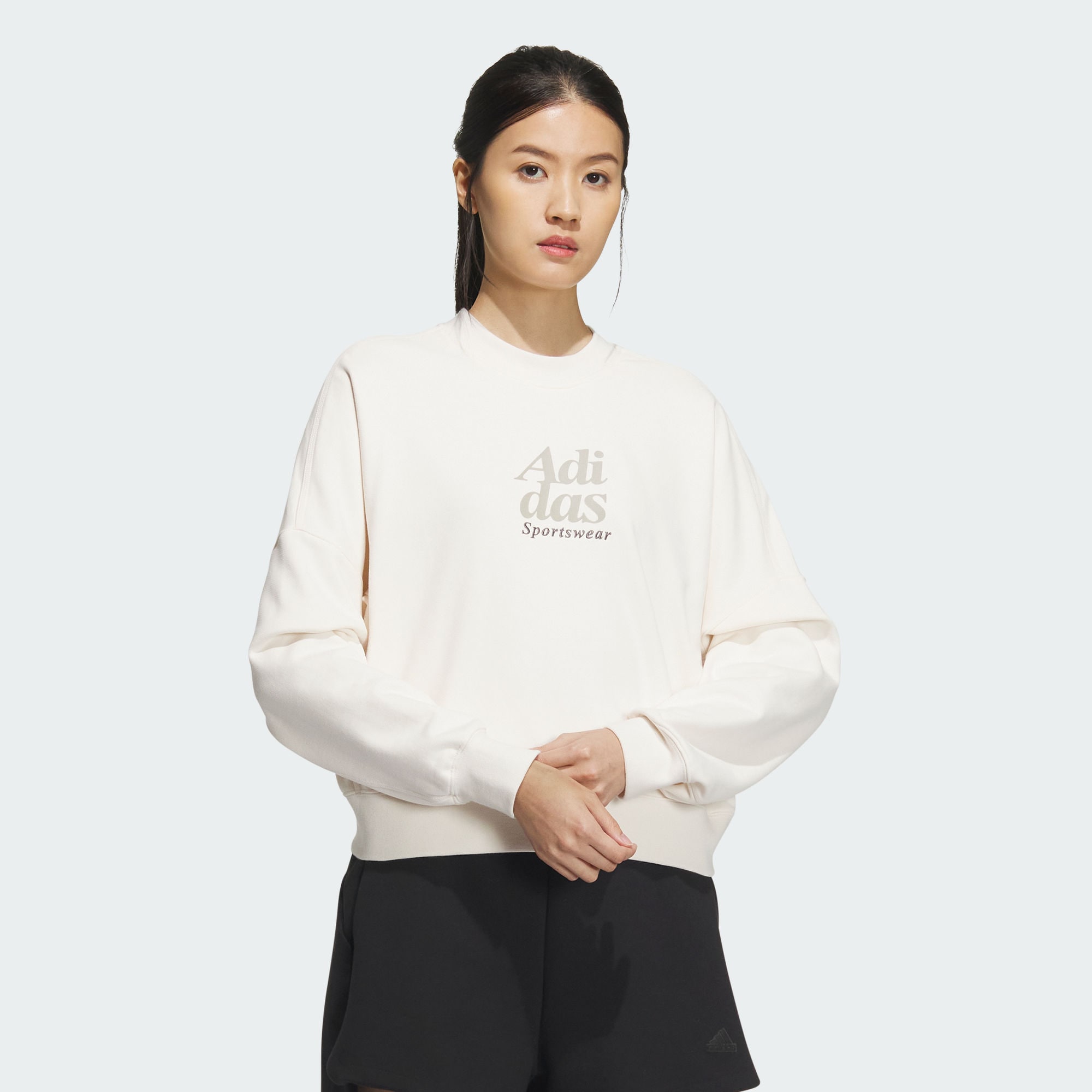 Женский свитшот adidas 5MILES LOUNGE SOFT SWEATSHIRT розовый