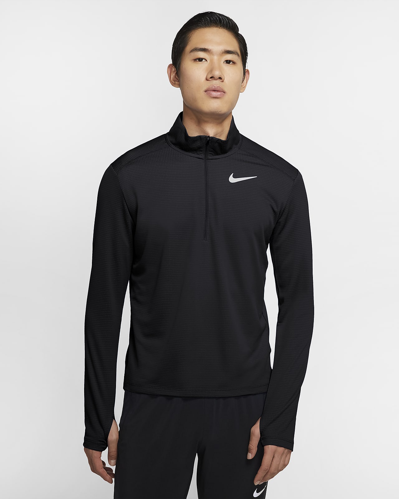 Мужской топ Nike Pacer черный