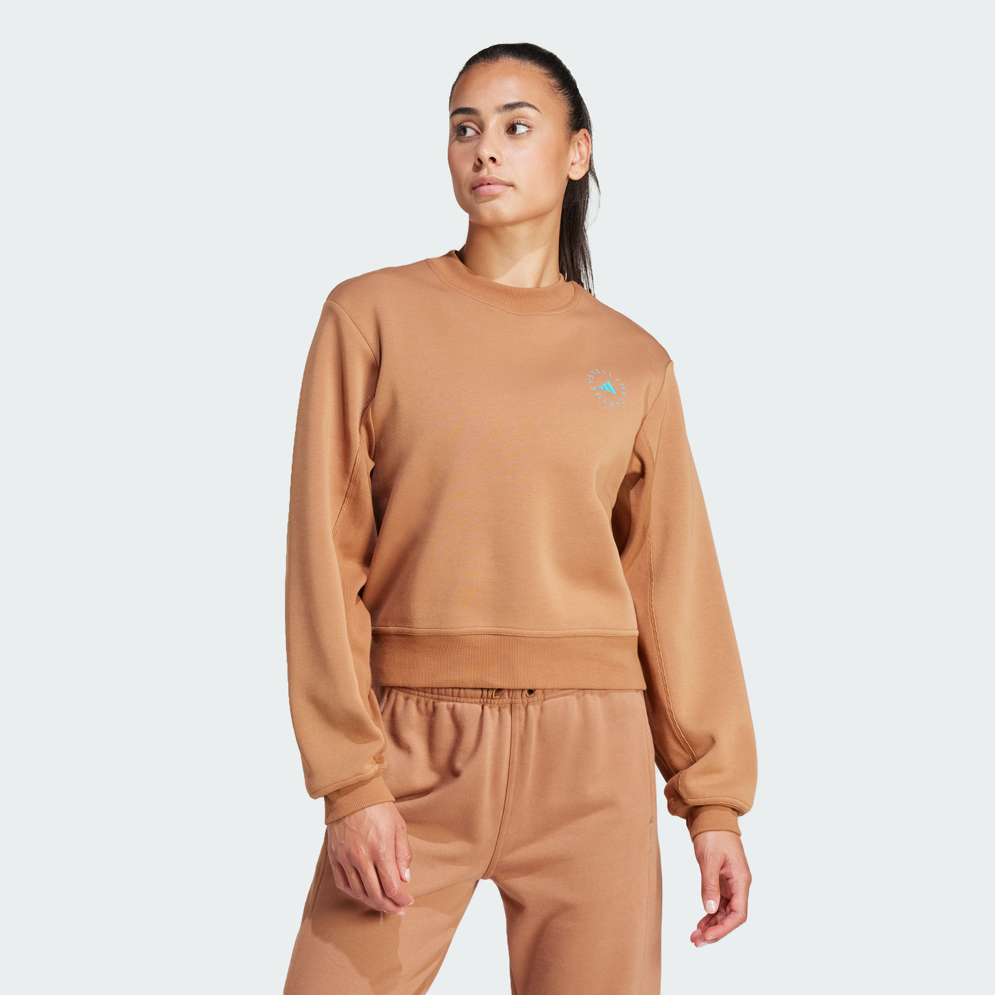 Женский свитшот adidas SPORTSWEAR SWEATSHIRT коричневый