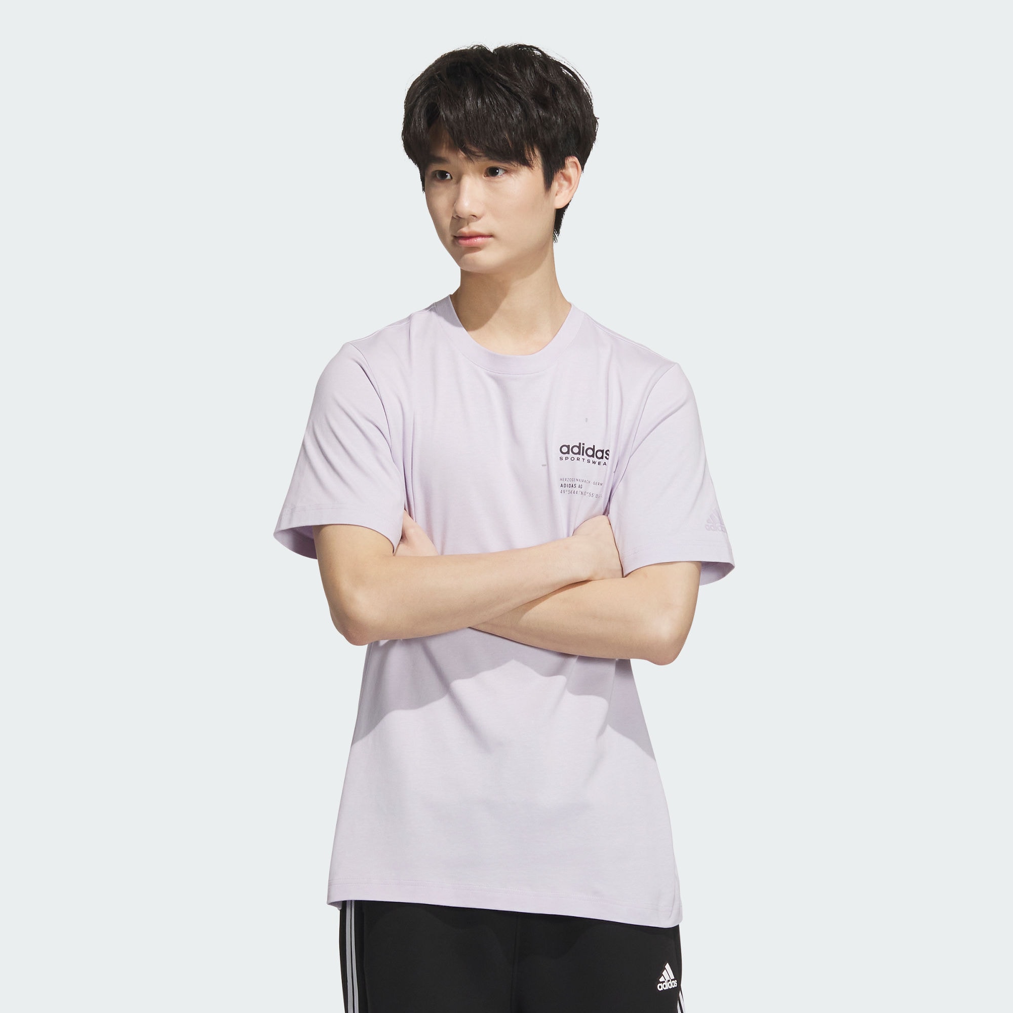 Футболка adidas SMALL LINEAR LOGO TEE JI9079