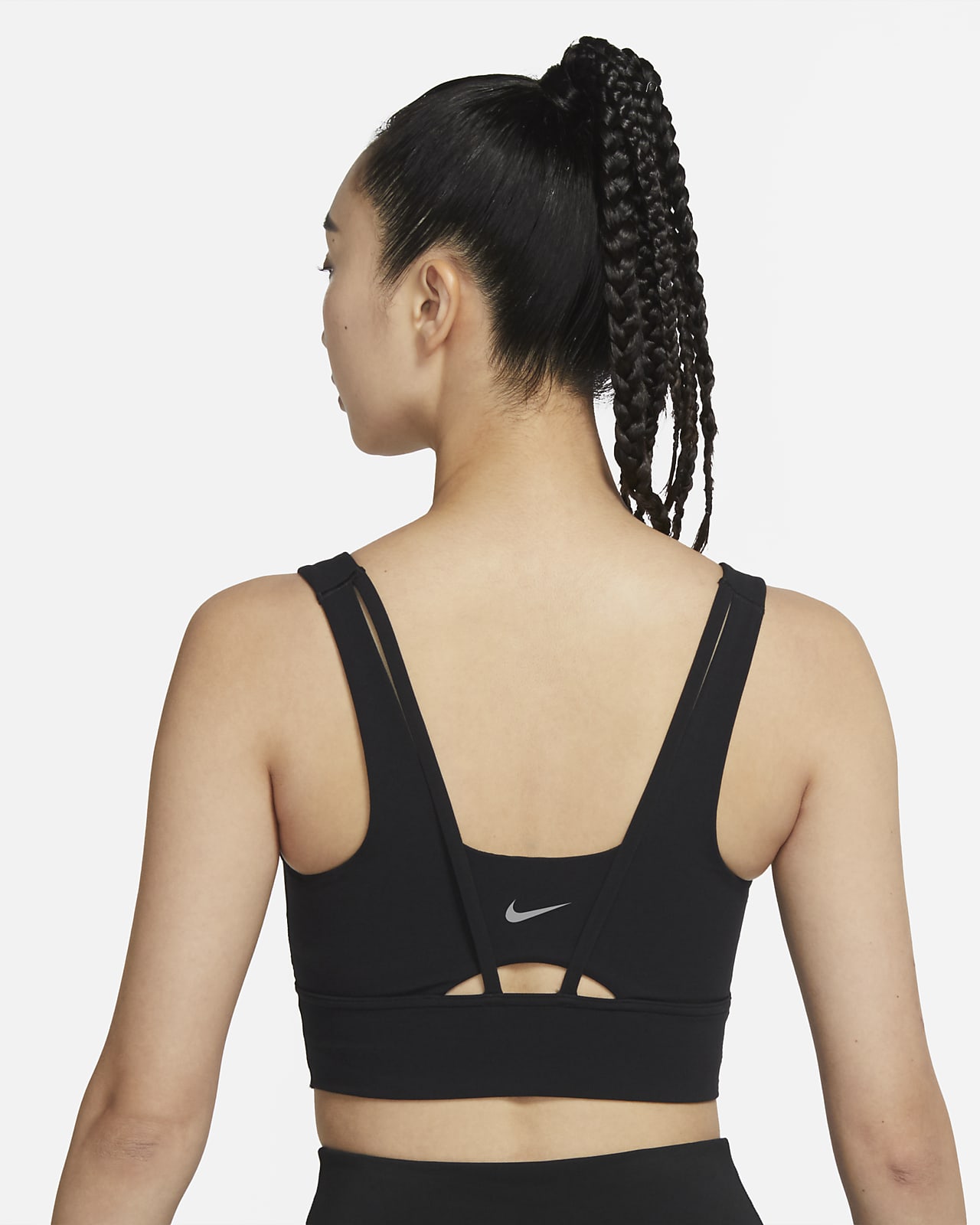 Женское боди Nike Zenvy Longline черное