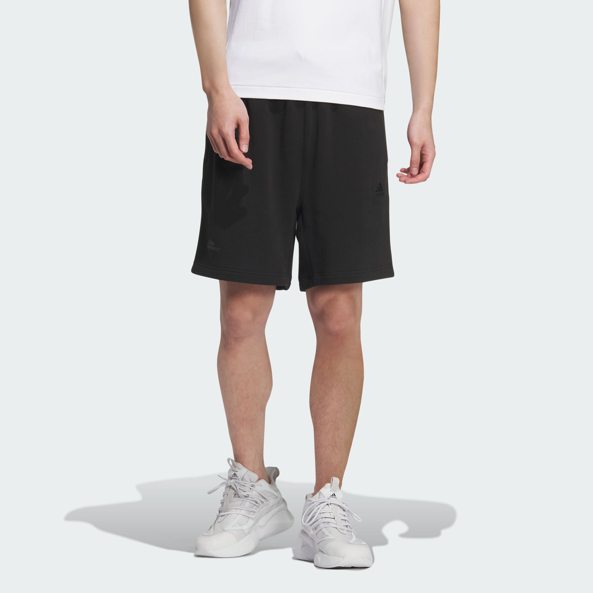 Мужские шорты adidas HEAVY FRENCH TERRY SHORTS черные