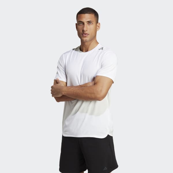 Мужская футболка adidas Designed 4 Training HEAT.RDY HIIT Training Tee (Белая)