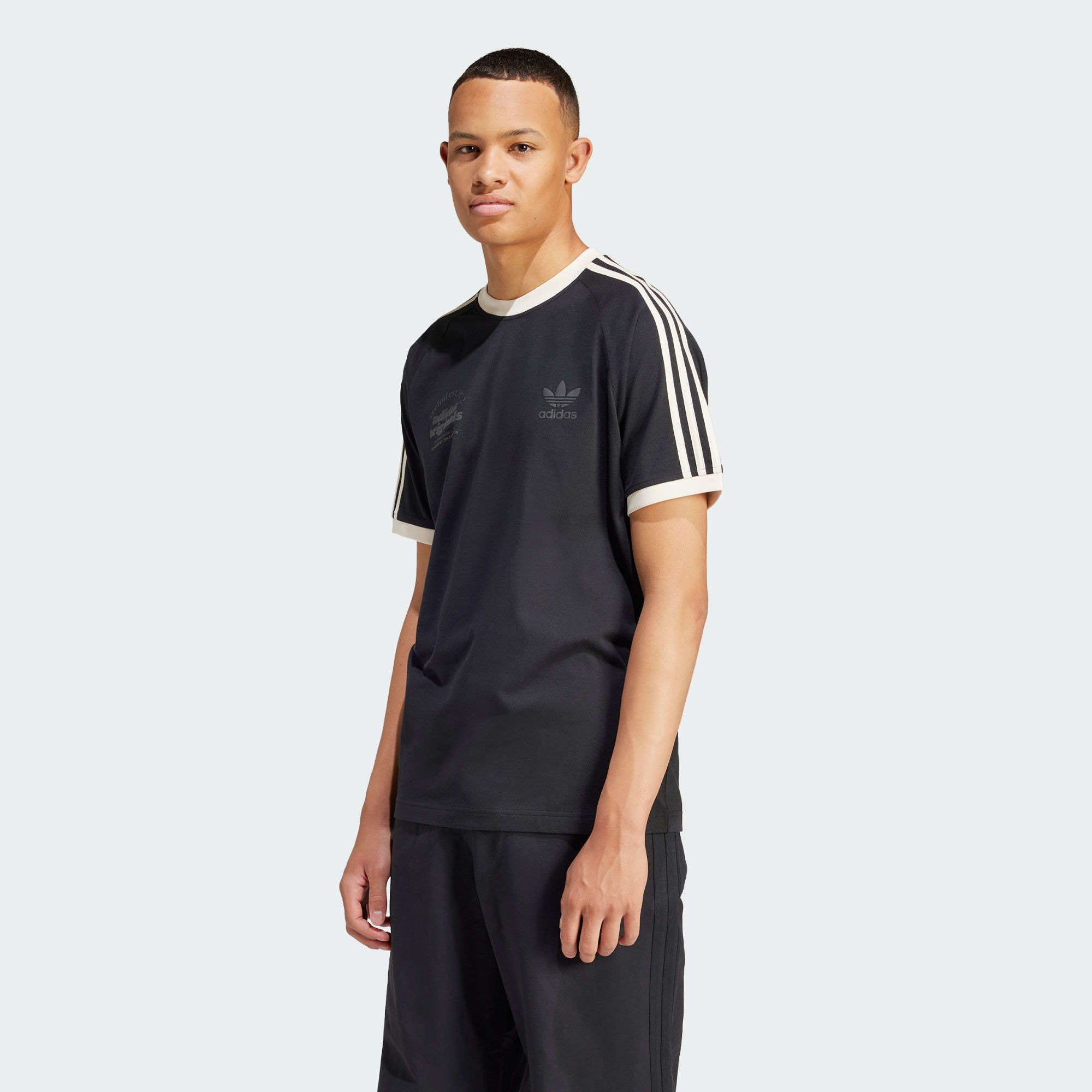 Мужская футболка adidas SPORT GRAPHIC CALI TEE черная