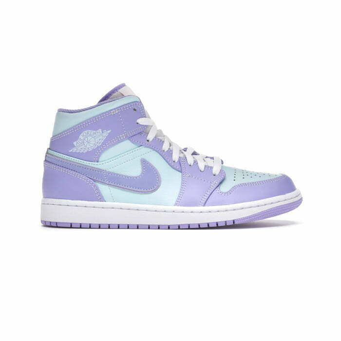 Кроссовки Nike Air Jordan 1 Mid Purple Aqua