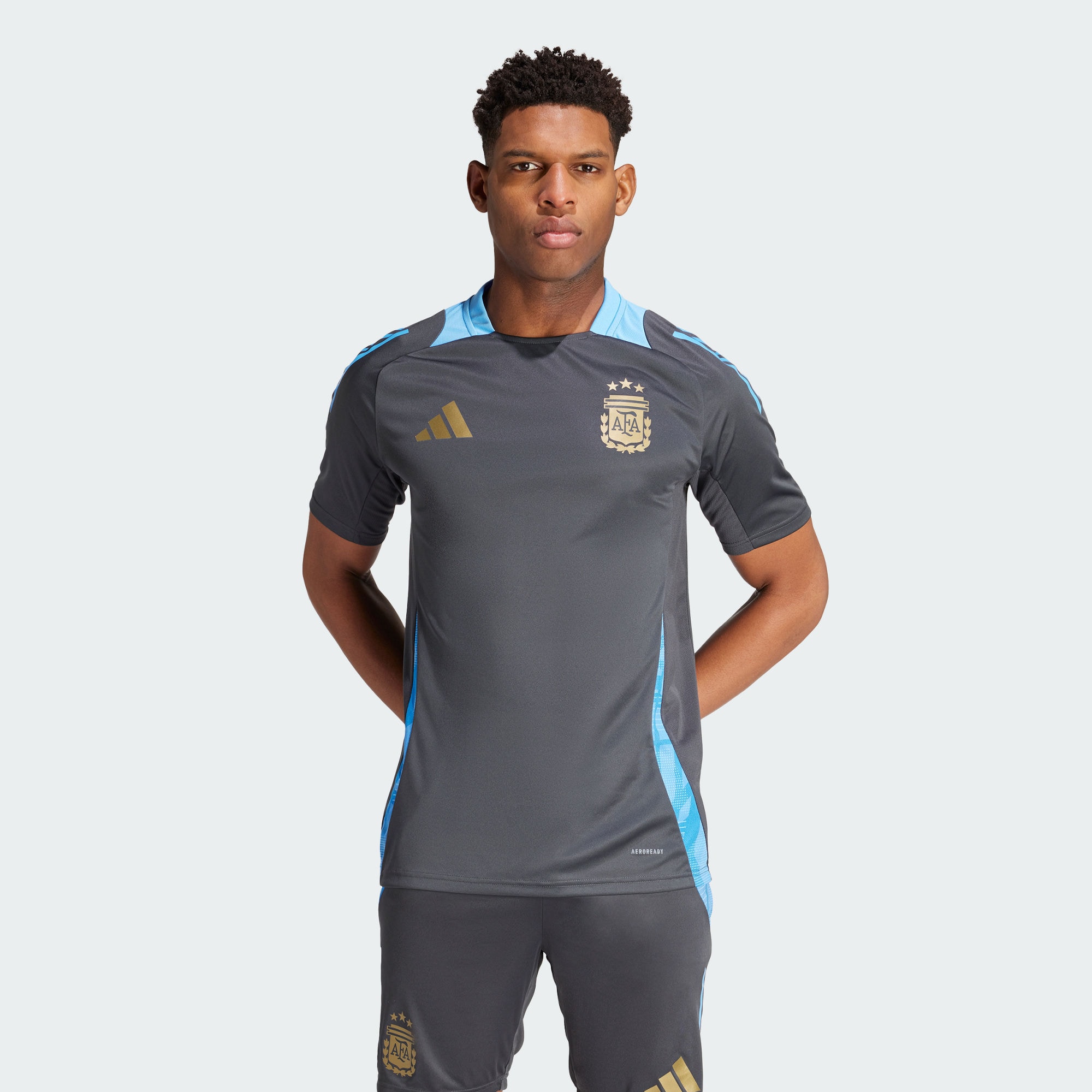 Мужская футболка adidas ARGENTINA TIRO 24 COMPETITION JERSEY черная