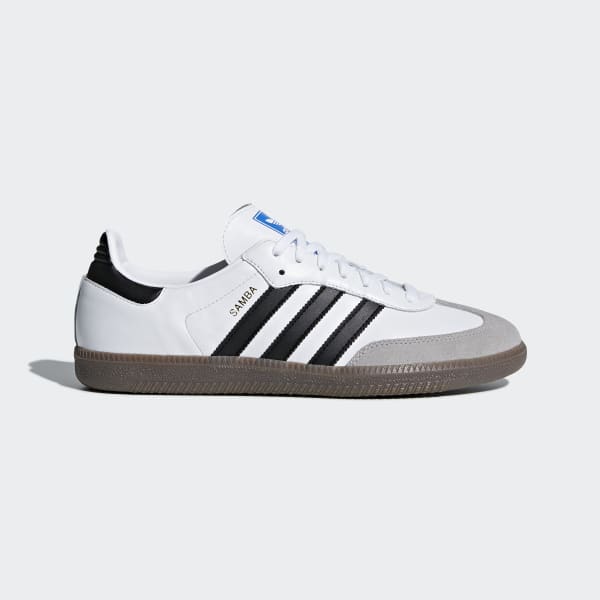 Кроссовки Adidas Originals Samba OG 'White Black'