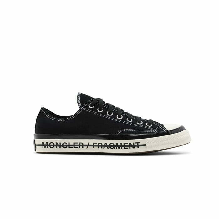 Кеды Converse Chuck Taylor All-Star 70 Hi Moncler Fragment Black