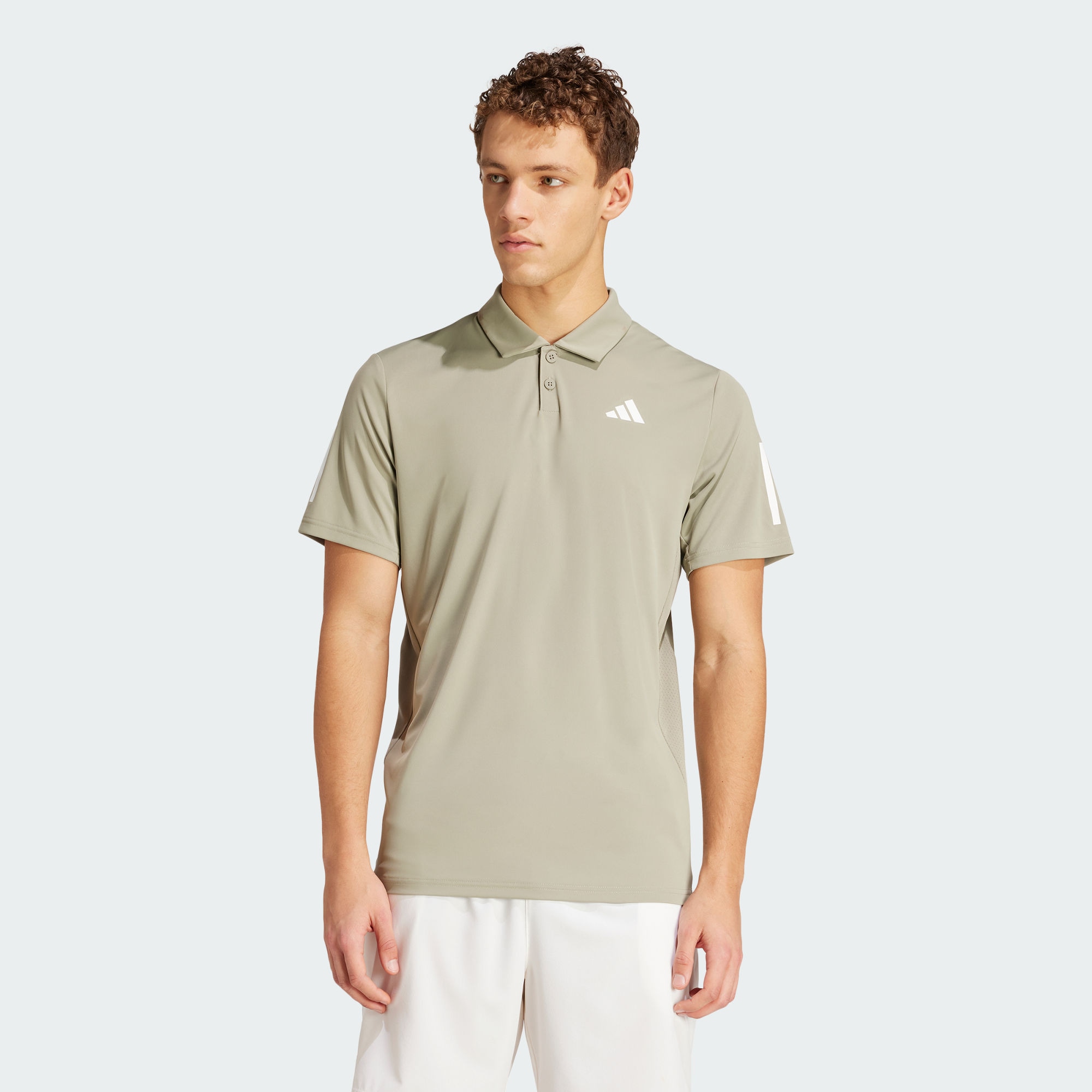 Мужская футболка adidas CLUB 3-STRIPES POLO SHIRT IY3215