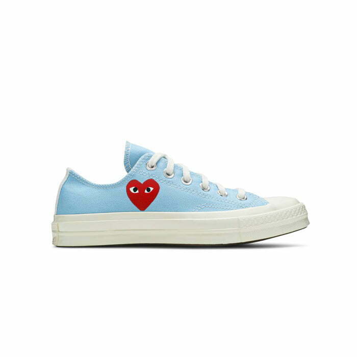 Кеды Converse Chuck Taylor All-Star 70s Ox Comme des Garcons Play Bright Blue