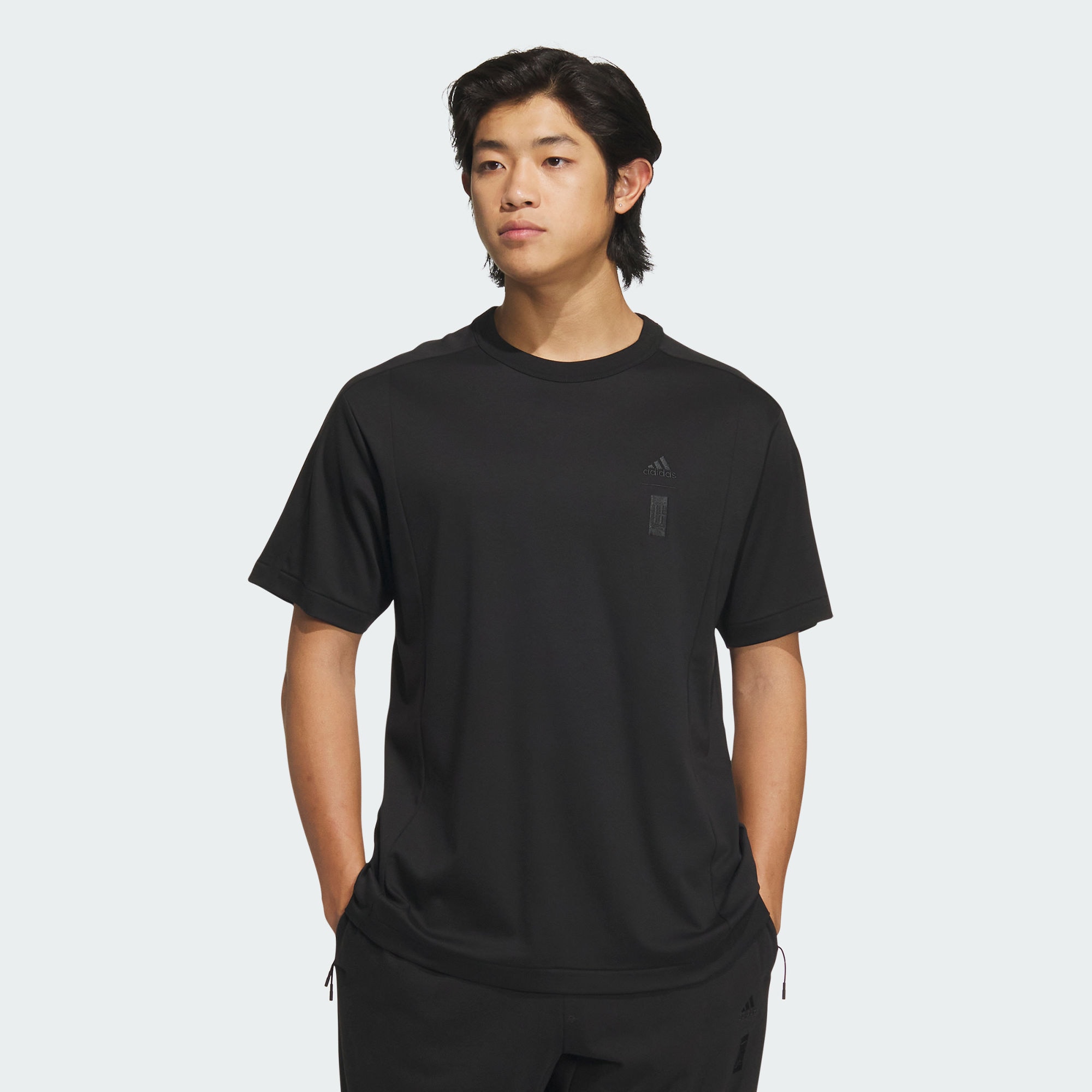 Мужская футболка adidas WUJI COOL TOUCH TEE черная