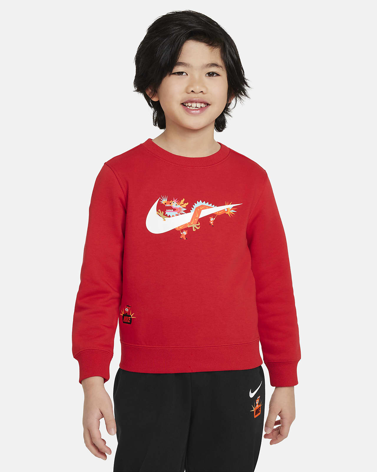 Детский топ Nike Sportswear Club Fleece