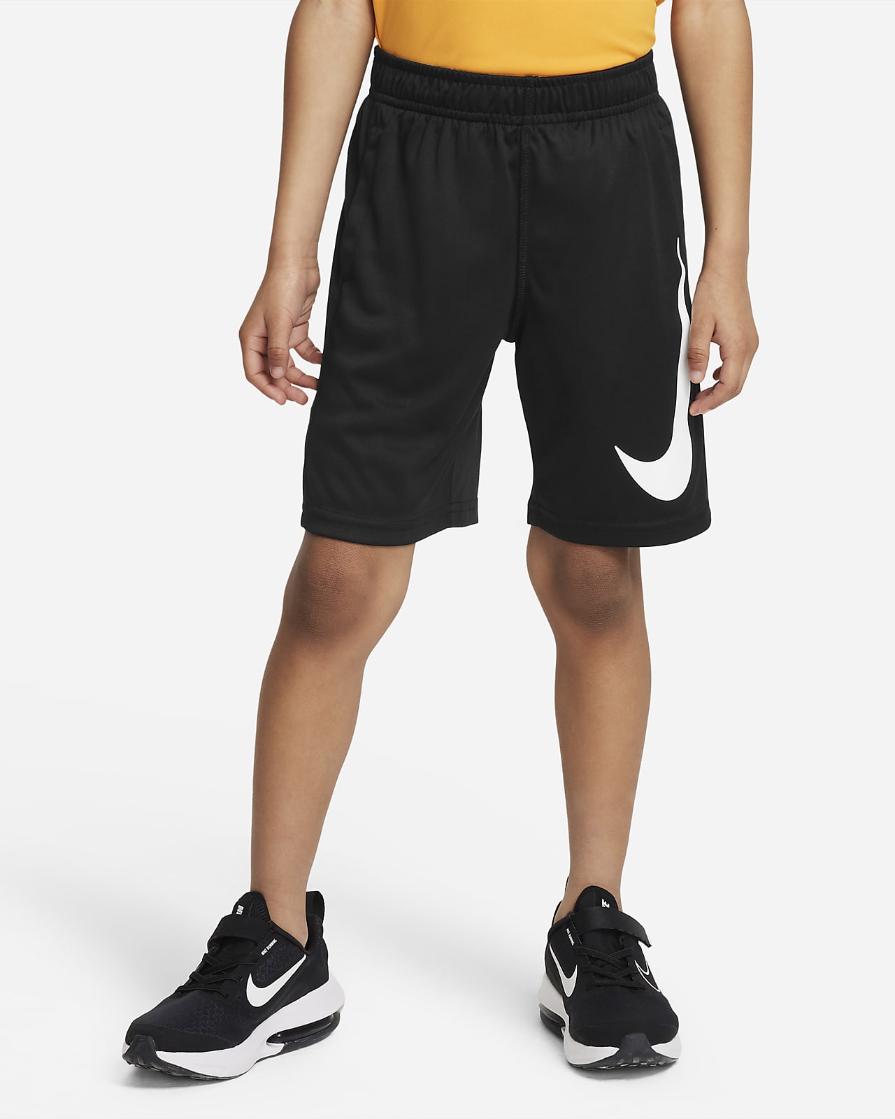 Детские шорты Nike Performance Swoosh Dri-FIT черные