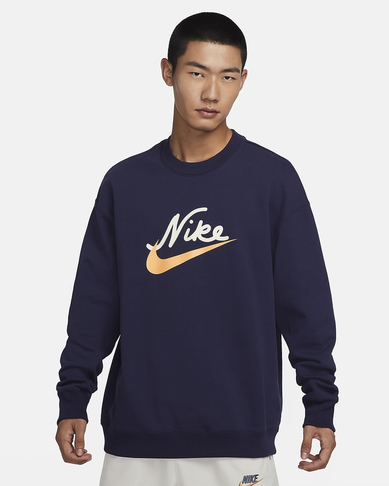 Мужской свитшот Nike Sportswear фиолетовый