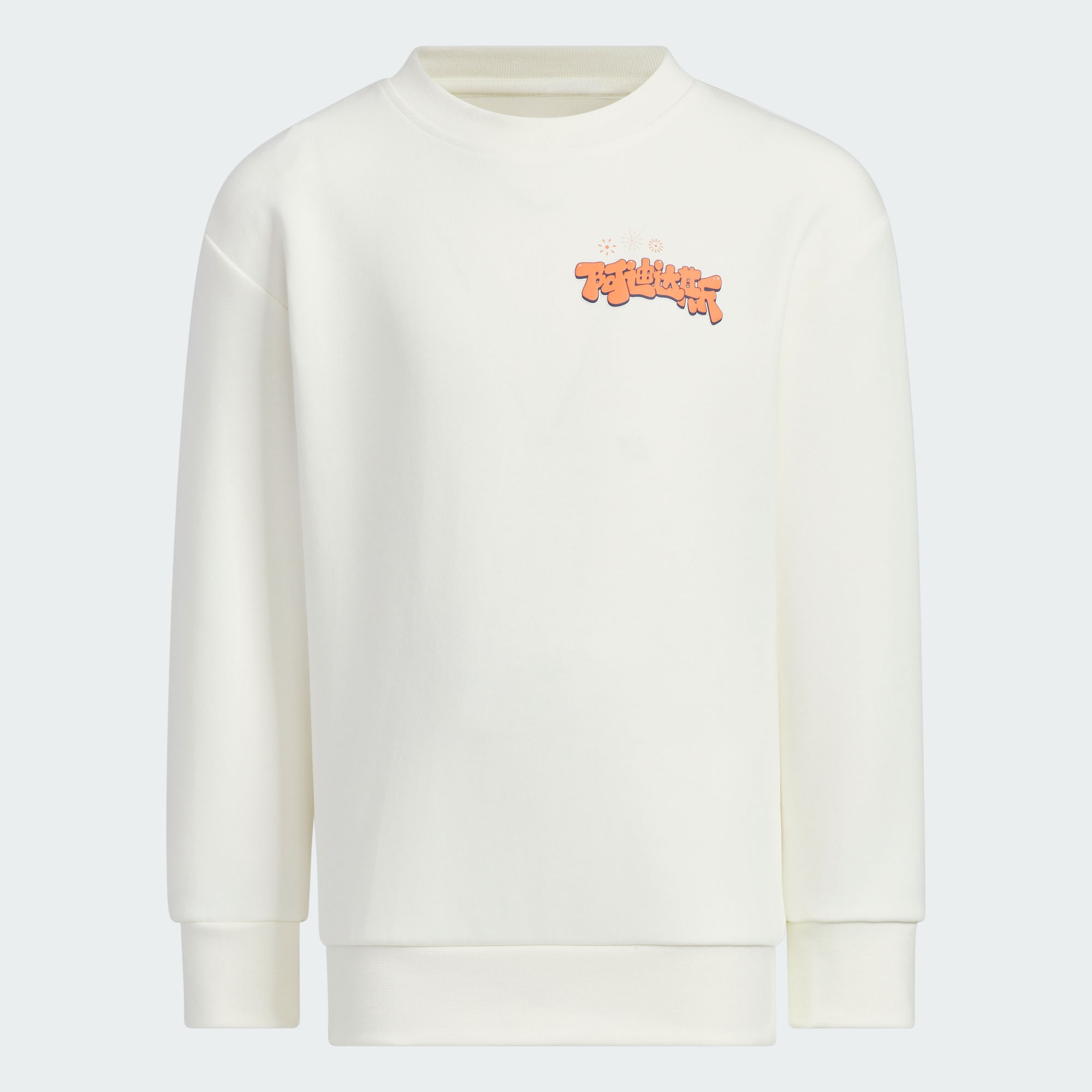 Детский свитшот adidas PEMSLOU CREW GRAPHIC SWEATSHIRT белый