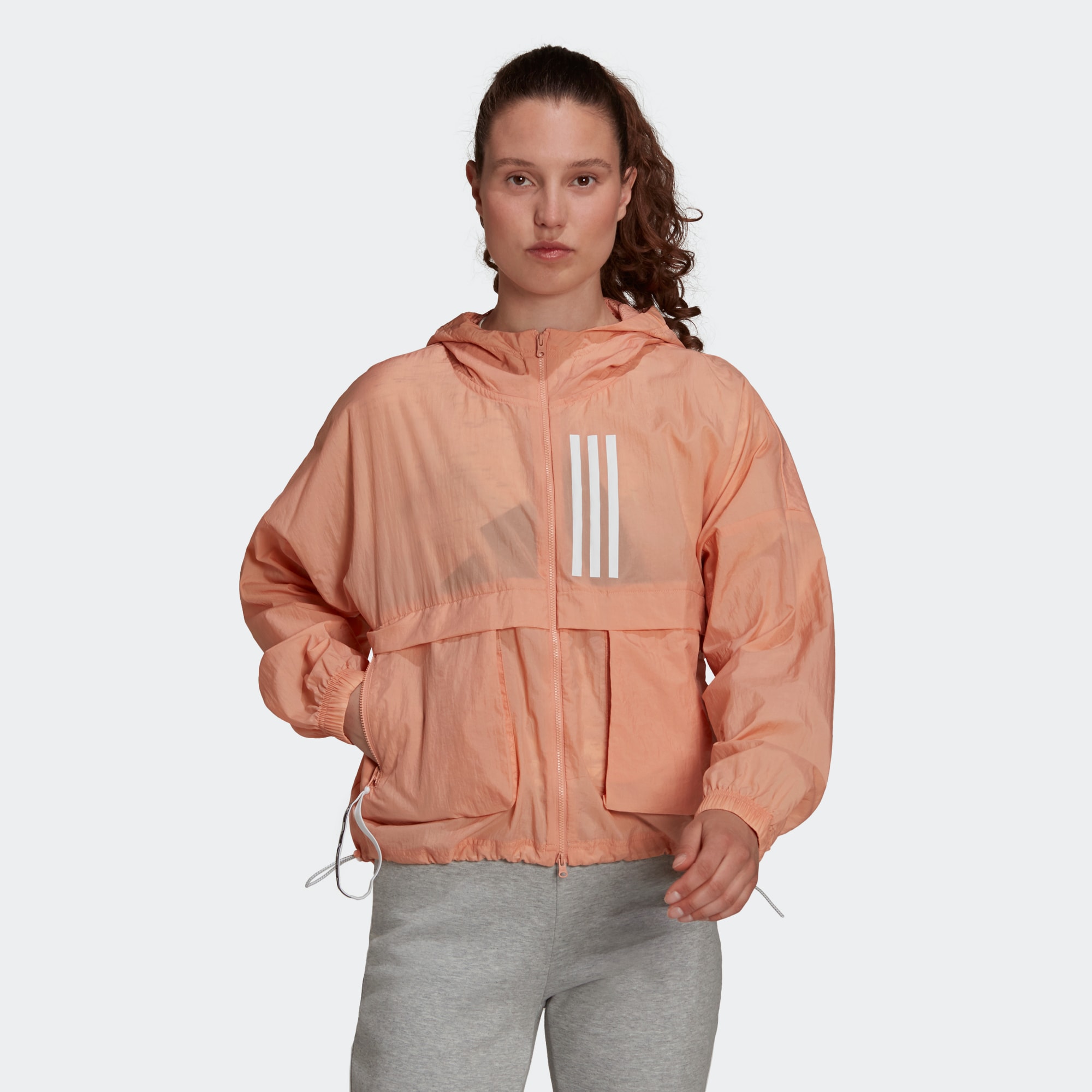 Женская куртка adidas SPORTSWEAR W.N.D. WINDBREAKER H40972