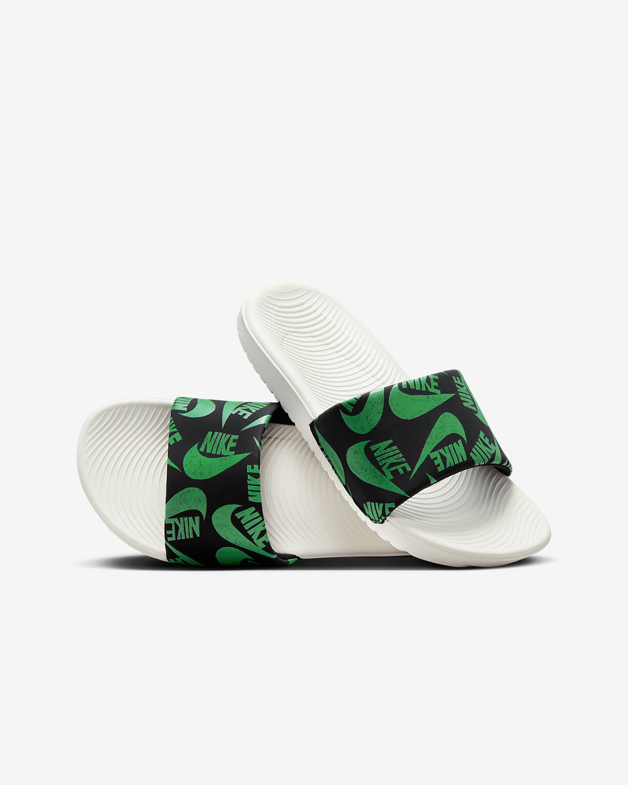 Детские сланцы Nike Kawa Slide SE JDI (GS/PS) черные