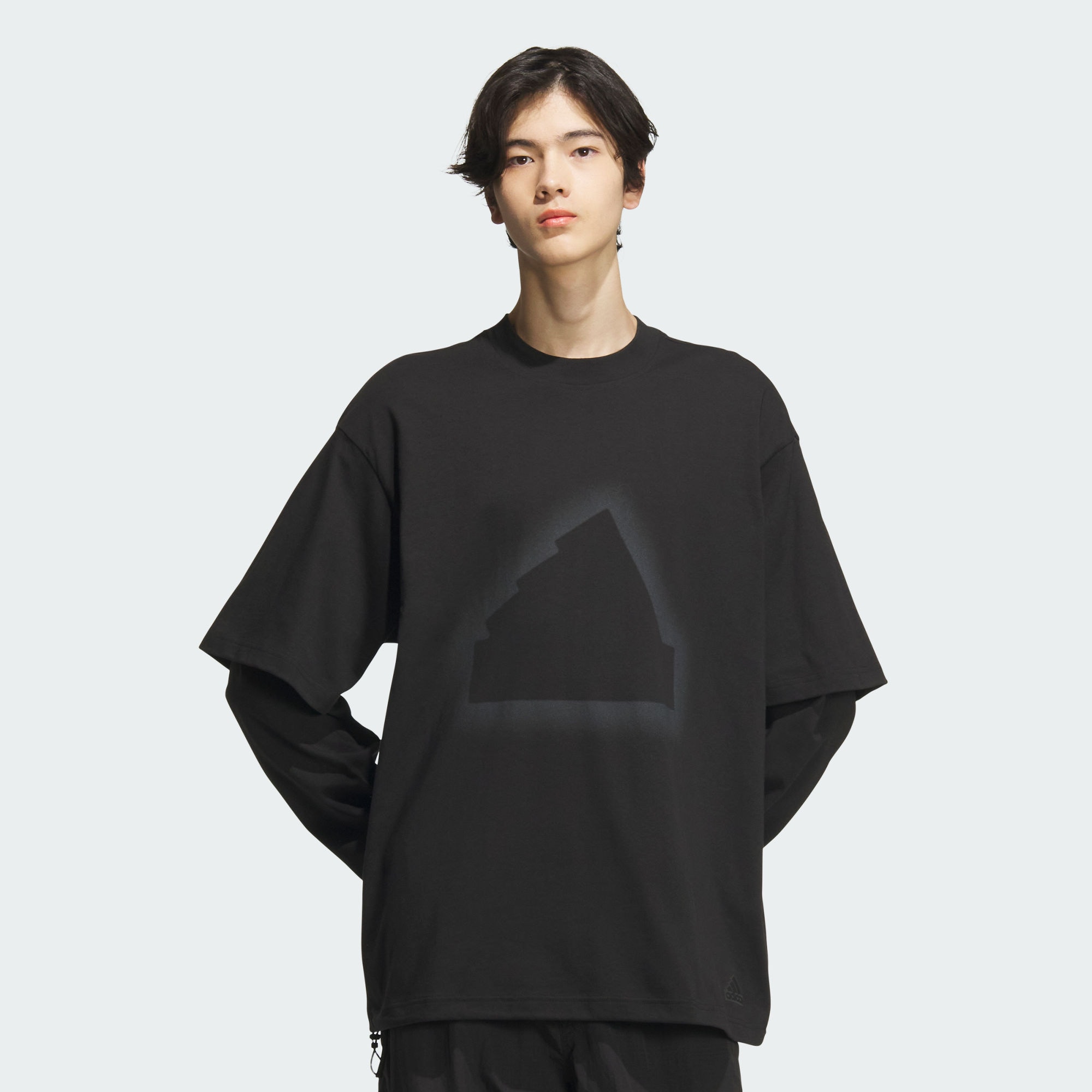 Мужской свитшот adidas FUTURE STYLE LONG-SLEEVE TOP черный