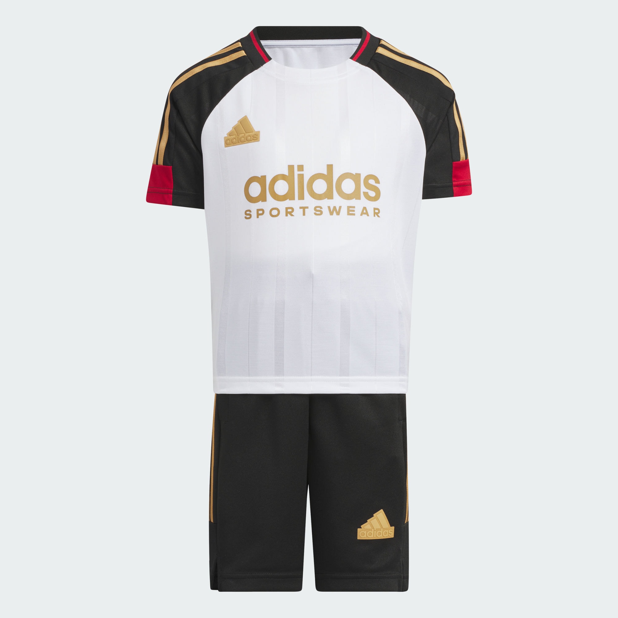 Детский комплект adidas TIRO SET Черно-белый