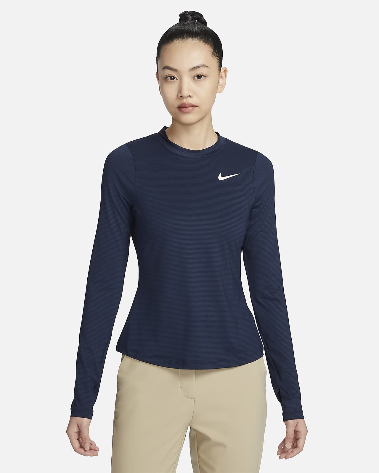 Женский топ Nike Dri-FIT UV Victory черный