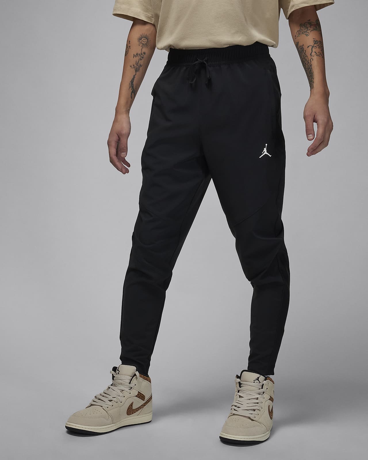 Мужские брюки nike Jordan Dri-FIT Sport черные