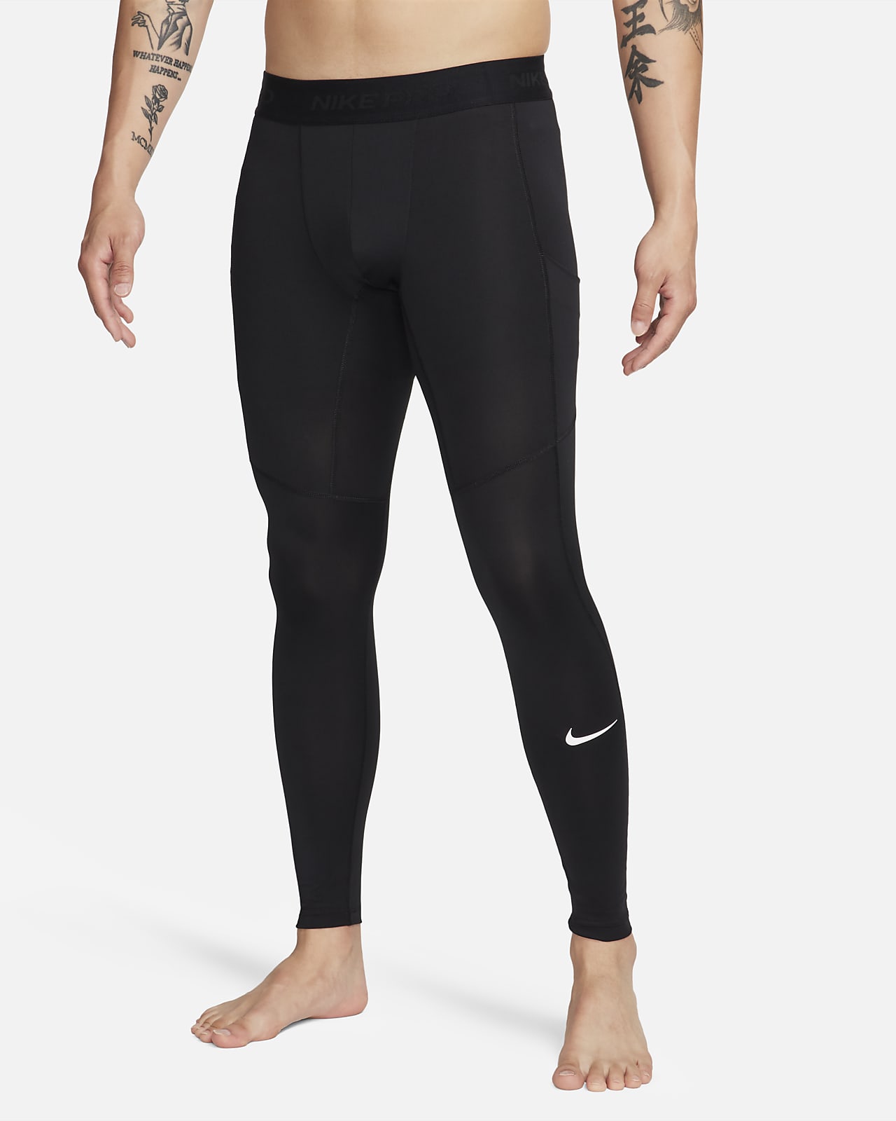 Мужские леггинсы Nike Pro черные