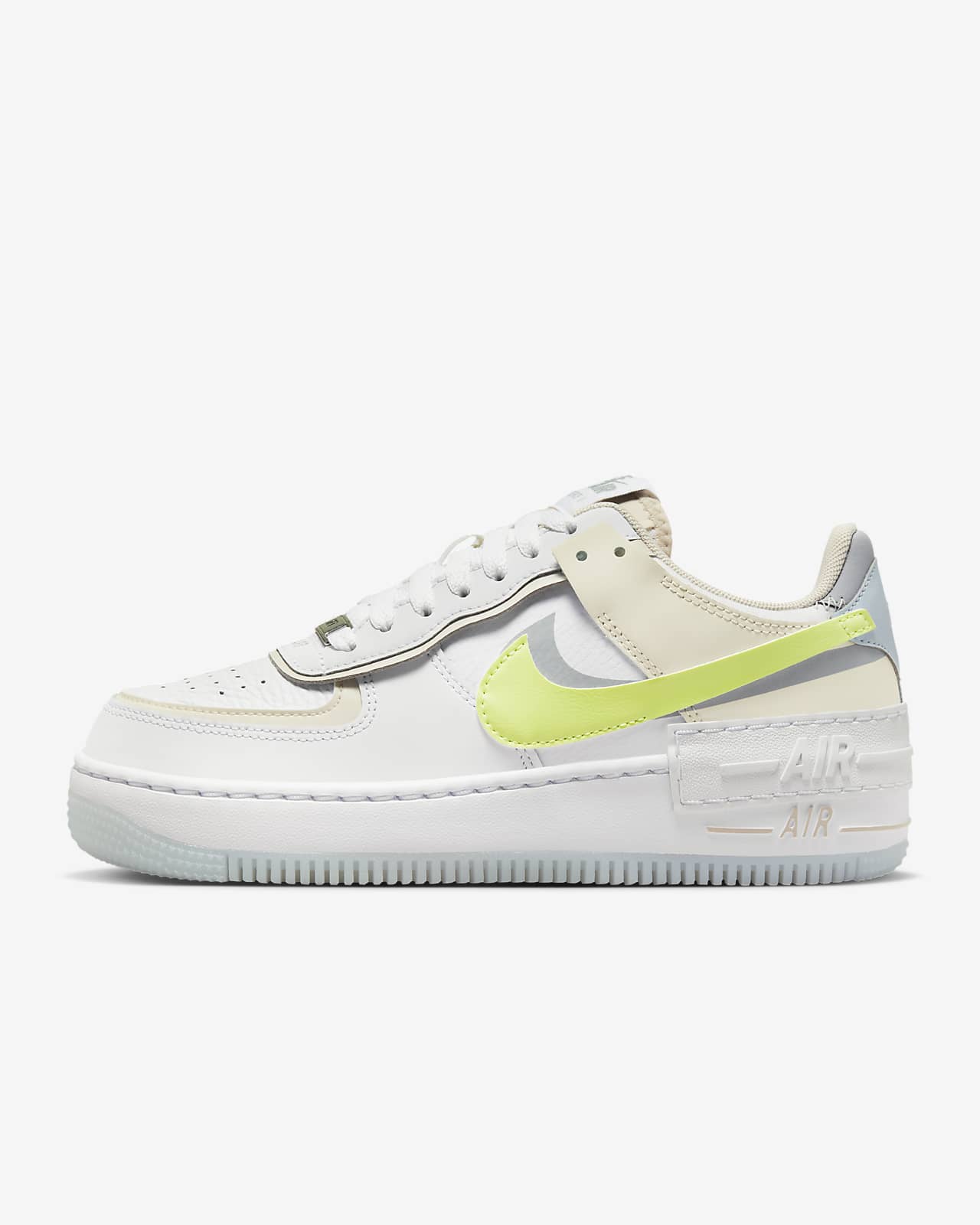 Женские кроссовки Nike AF1 Shadow белые