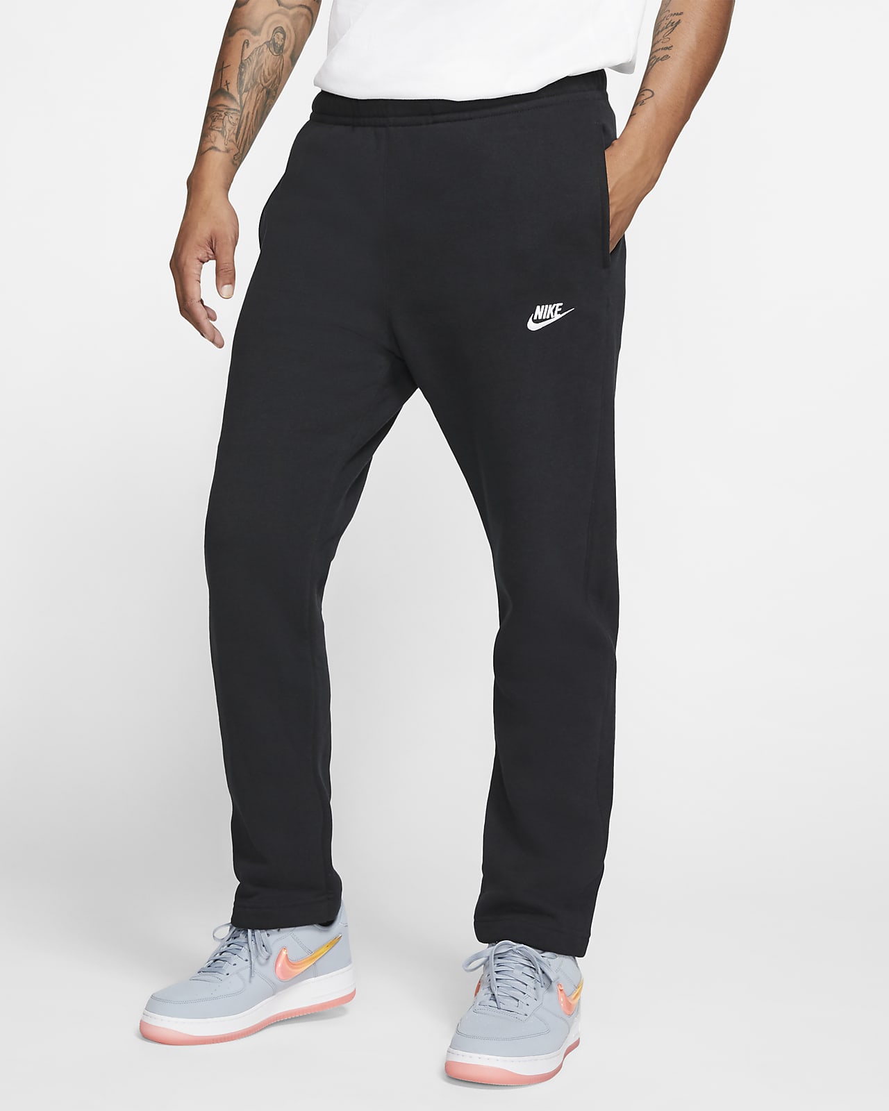 Мужские брюки Nike Sportswear Club Fleece черные