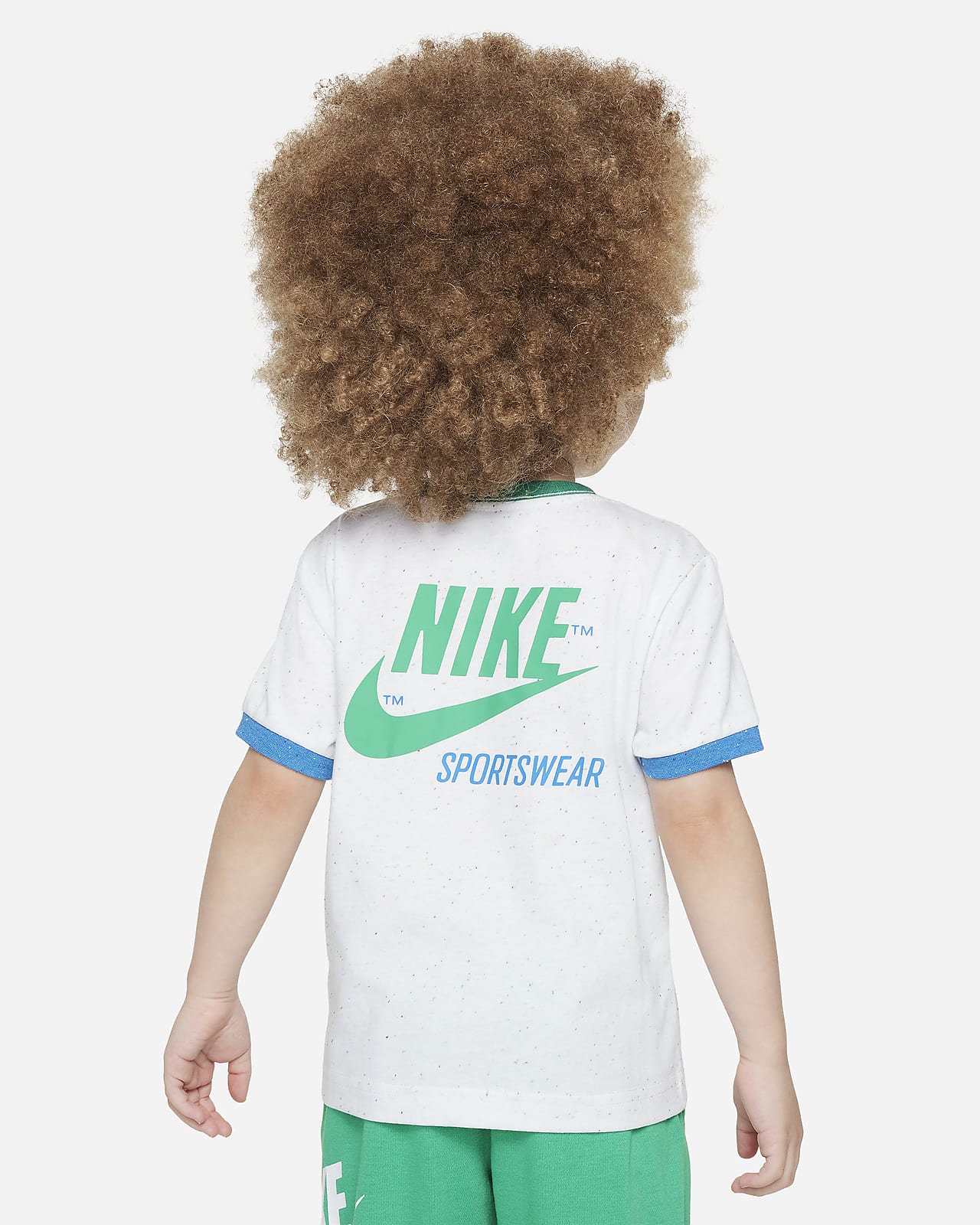 Детская футболка Nike Sportswear белая