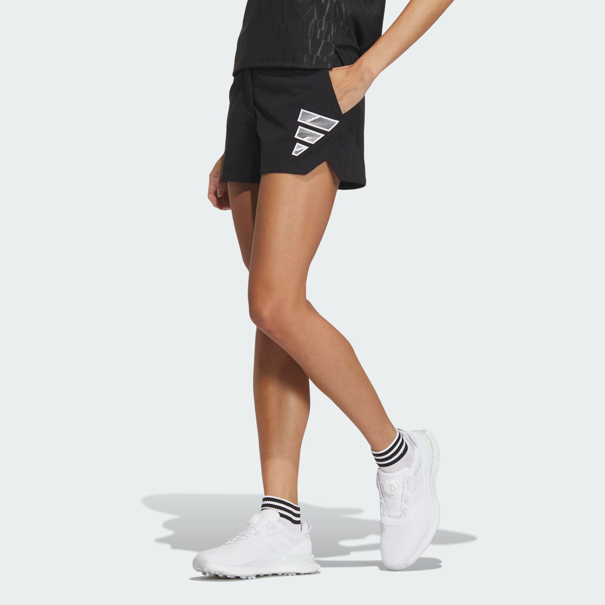 Женские шорты adidas AEROREADY 3-INCH SHORTS черные