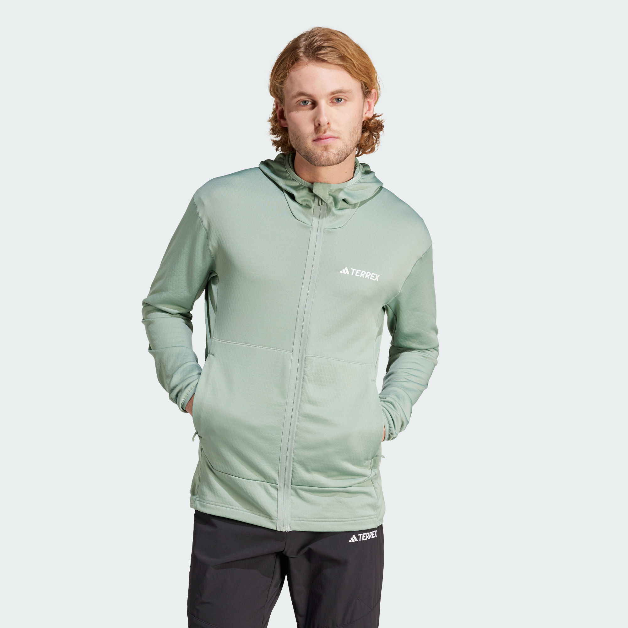 Мужская куртка adidas XPERIOR LIGHT FLEECE HOODED JACKET