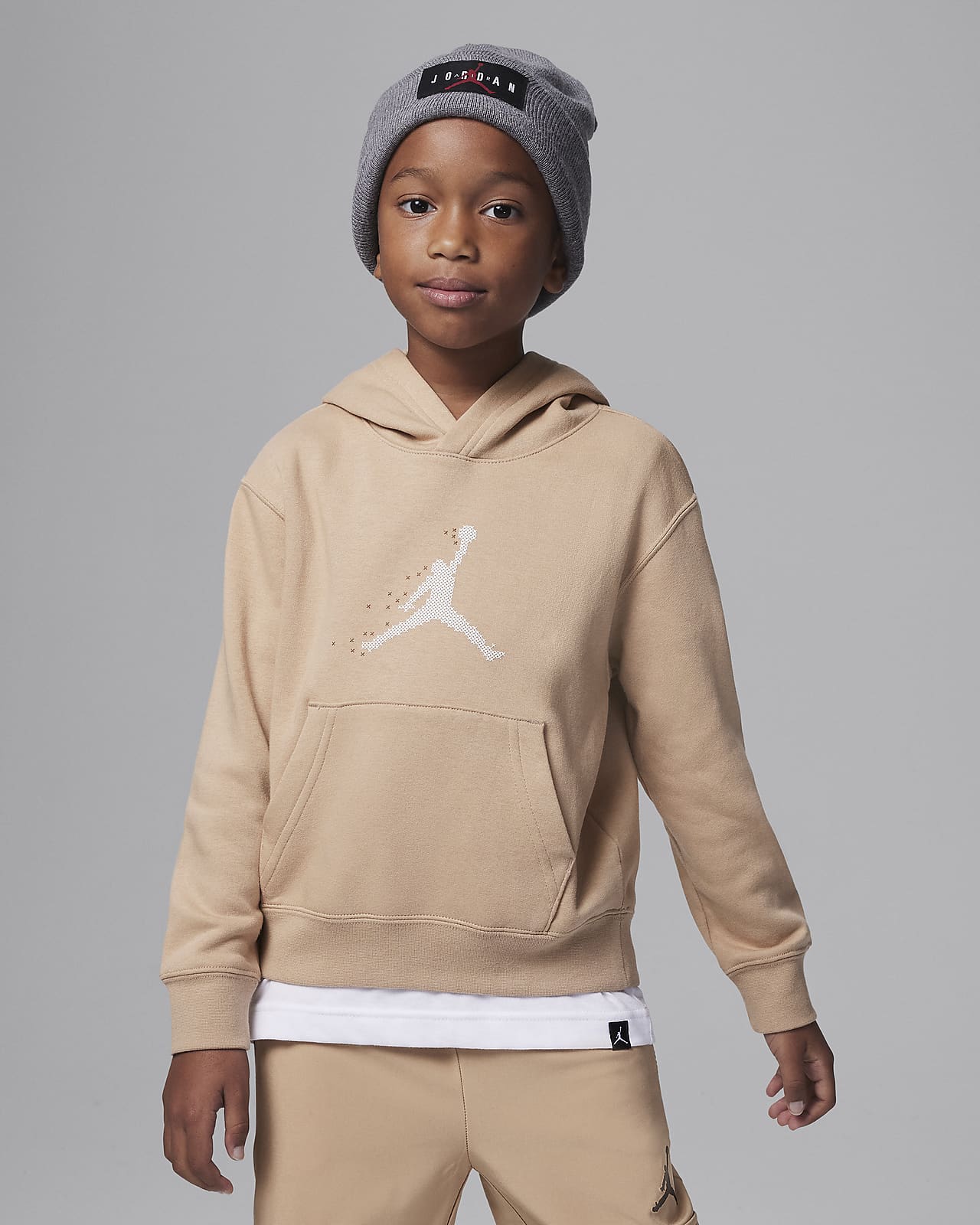 Детская толстовка nike Jordan MJ Essentials Member желтая