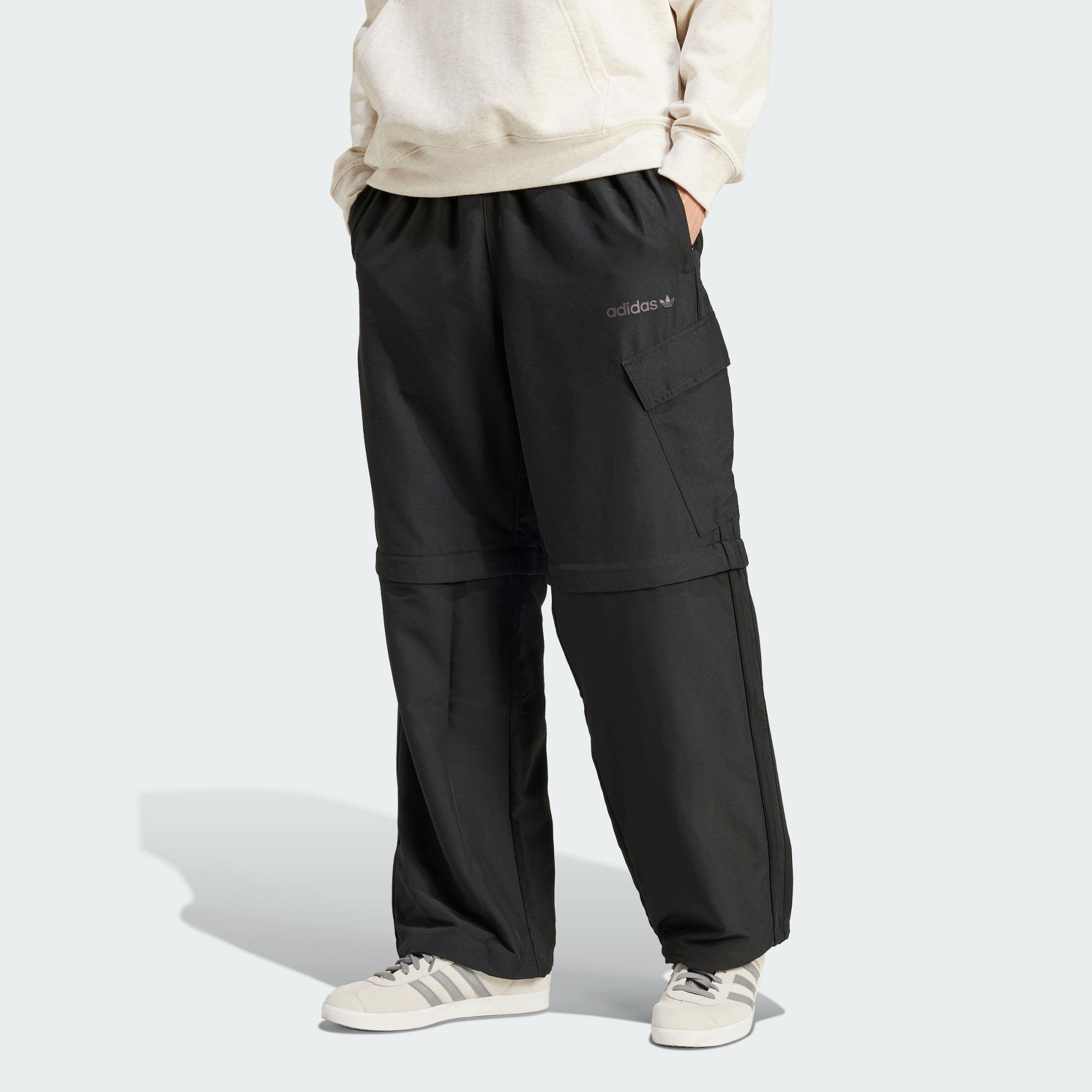 Мужские брюки adidas ZIP-OFF PANTS черные