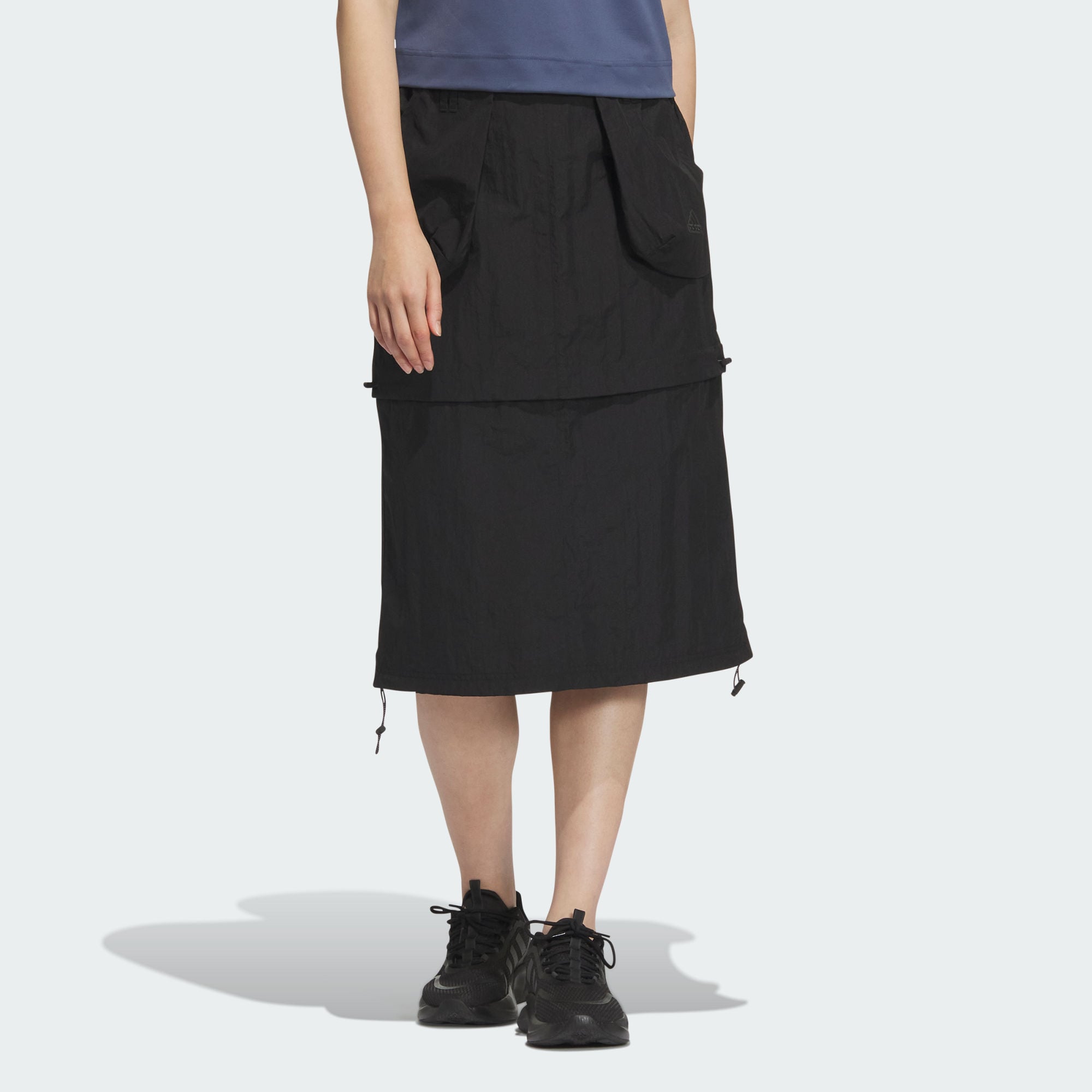 Женская юбка adidas FUSTL SKIRT черная