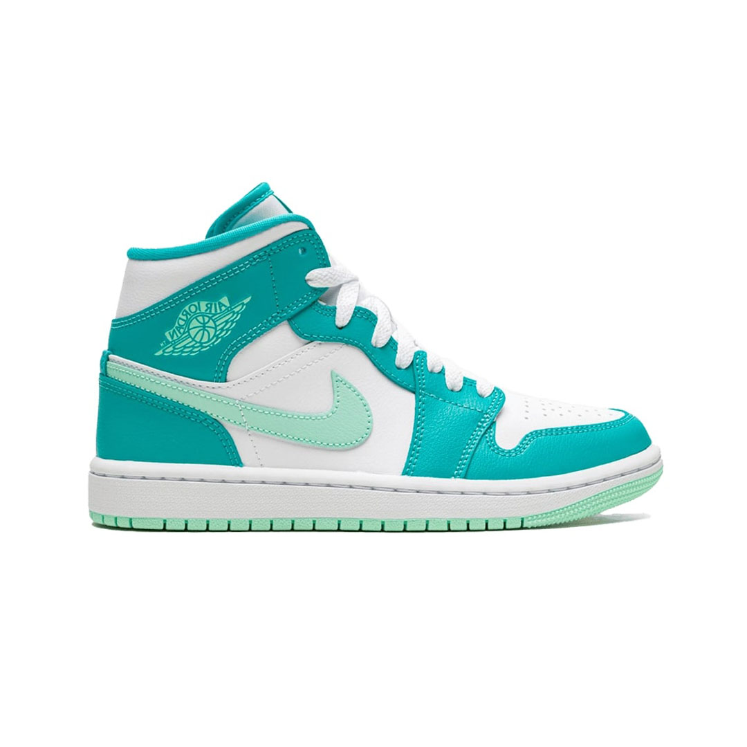 Кроссовки Nike Air Jordan 1 Mid WMNS Washed Teal