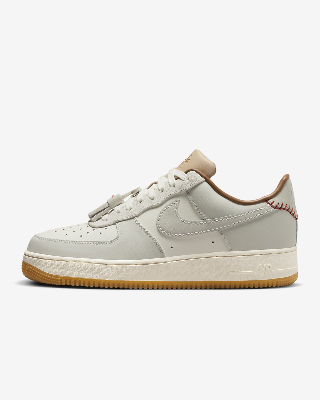 Мужские кроссовки Nike Air Force 1 &#8217;07 коричневые