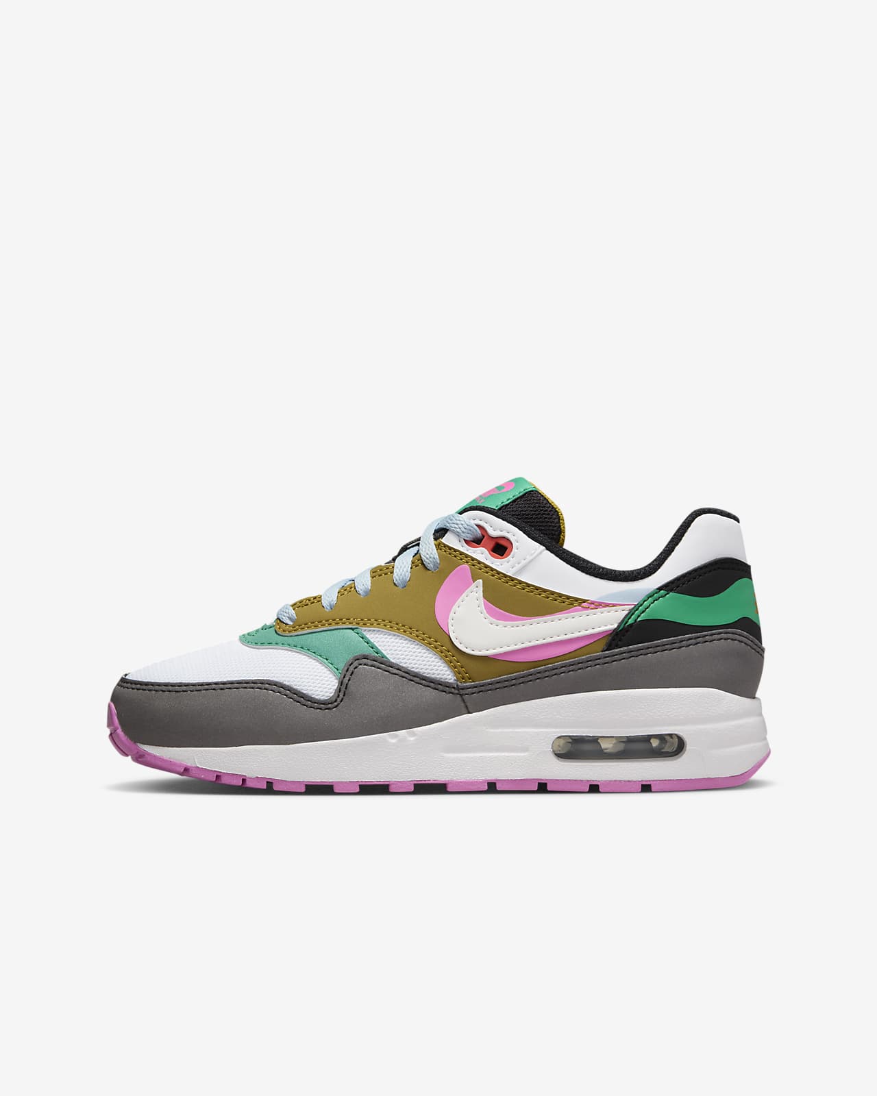 Детские кроссовки Nike Air Max 1 SE (GS) черные