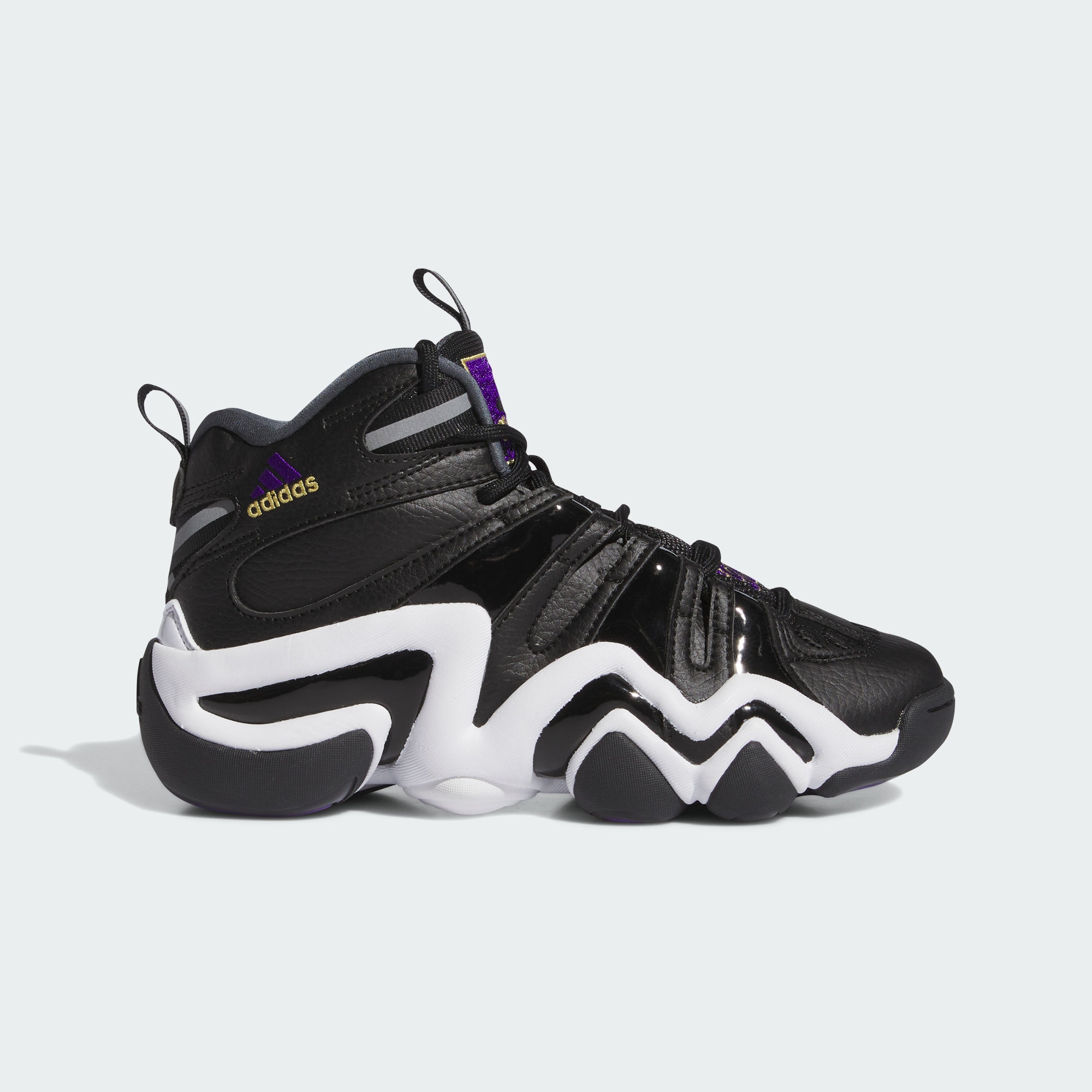 Детские кроссовки adidas CRAZY 8 SHOES черные