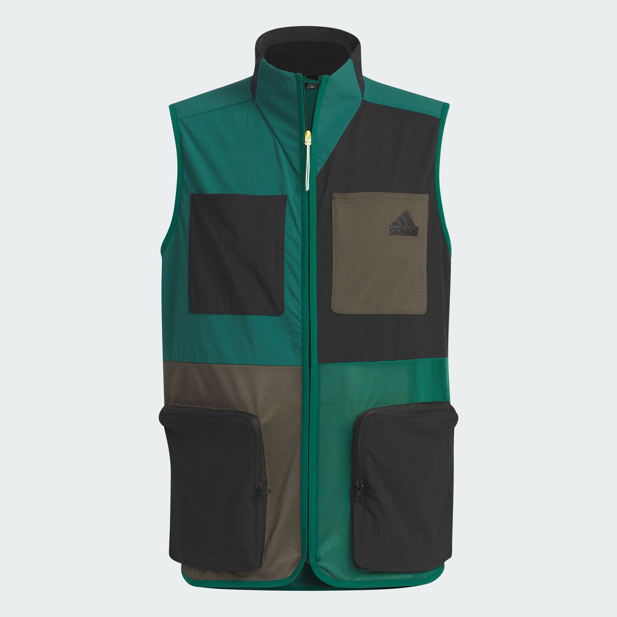 Мужской жилет adidas CITY ESCAPE WOVEN VEST зеленый