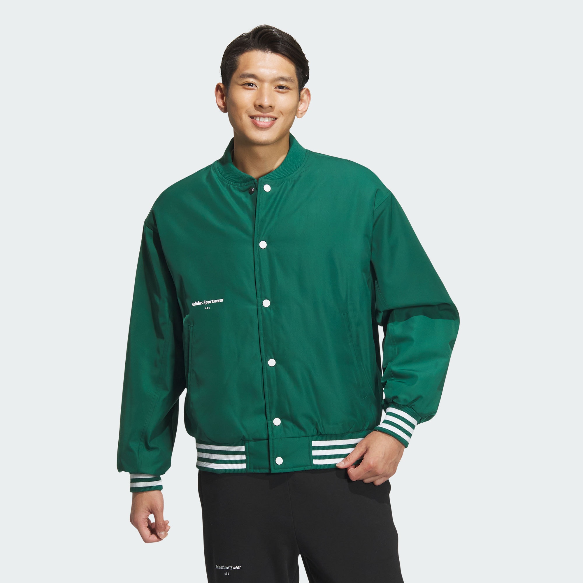 Мужская куртка adidas SMALL LOGO BASEBALL JACKET