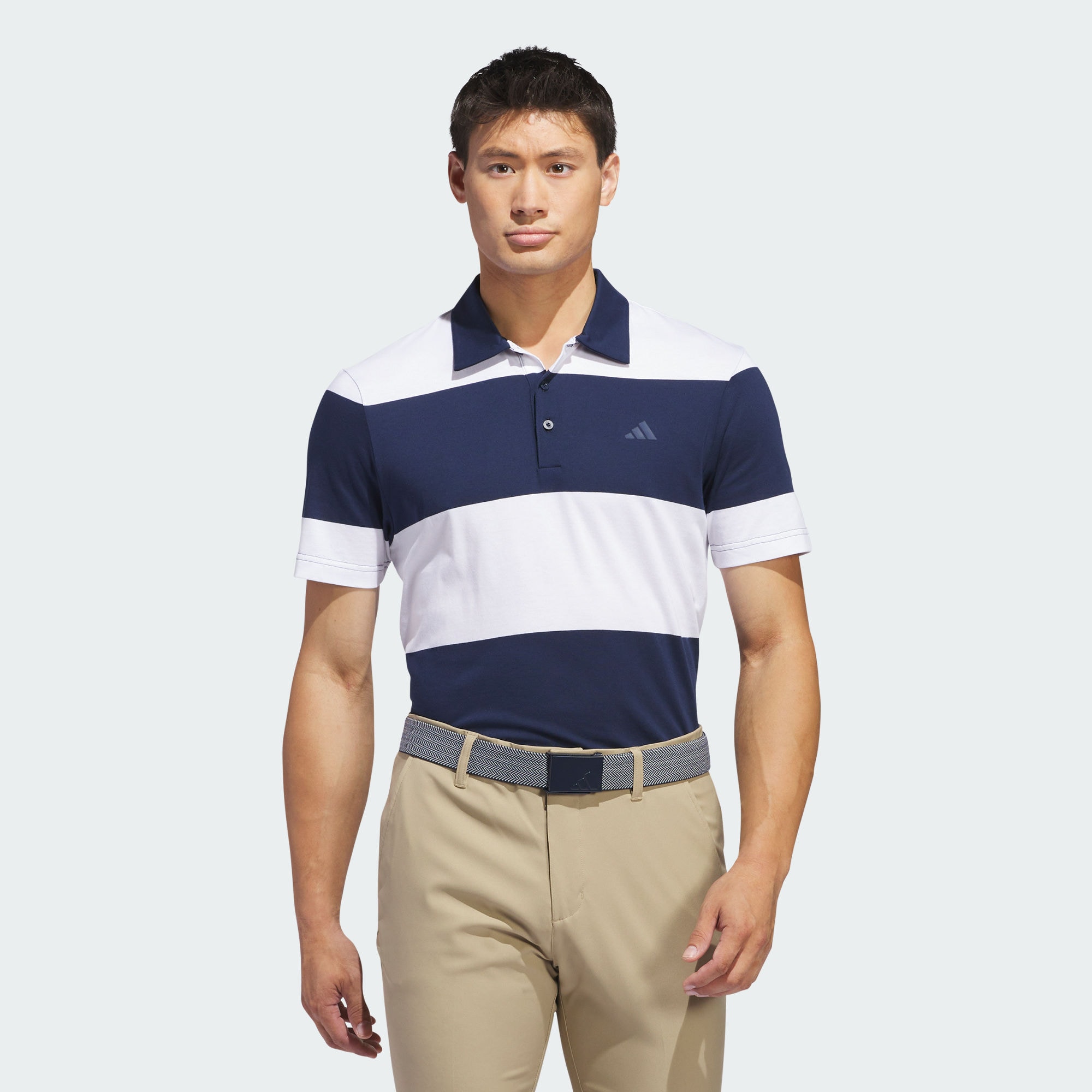 Мужская футболка adidas COLORBLOCK STRIPE POLO SHIRT IU4353