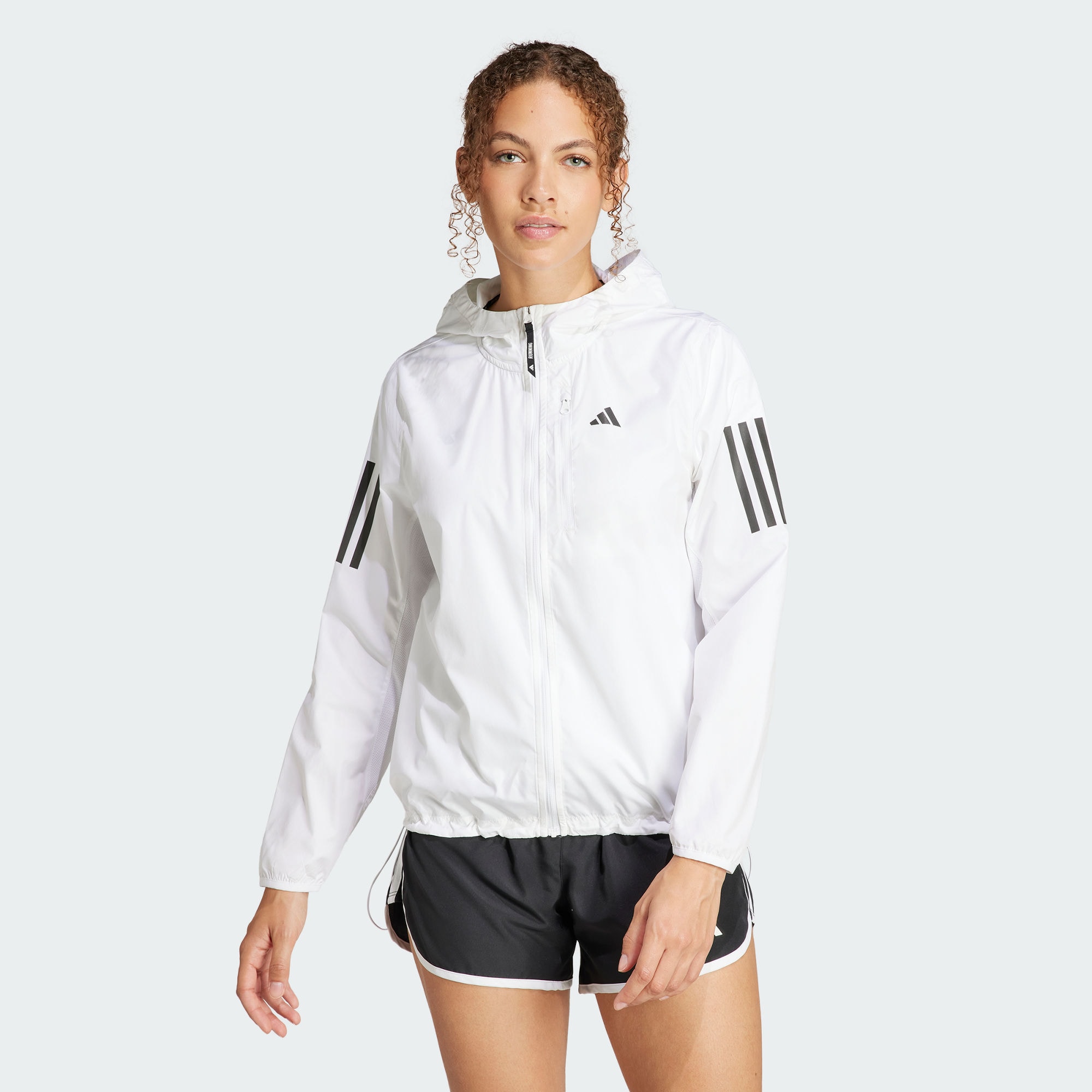 Женская куртка adidas OWN THE RUN JACKET белая