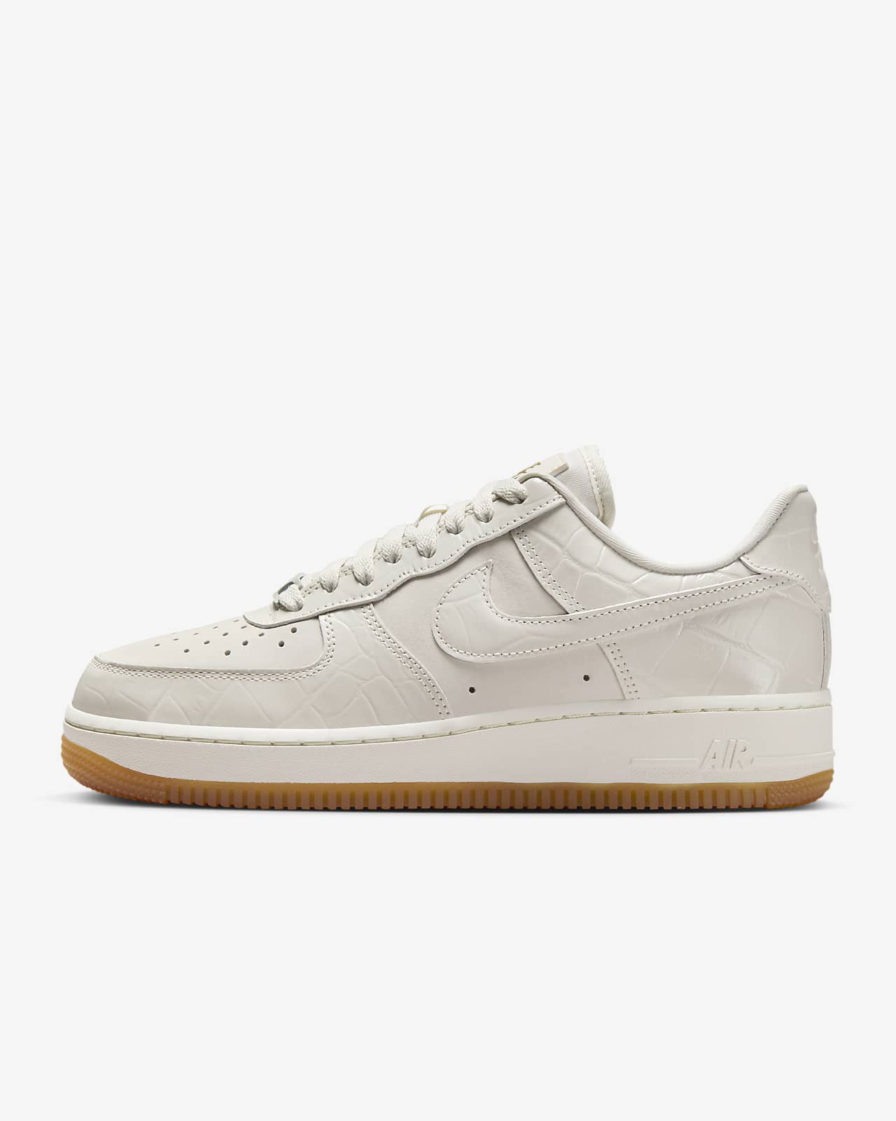 Женские кроссовки Nike Air Force 1 ’07 LX серые