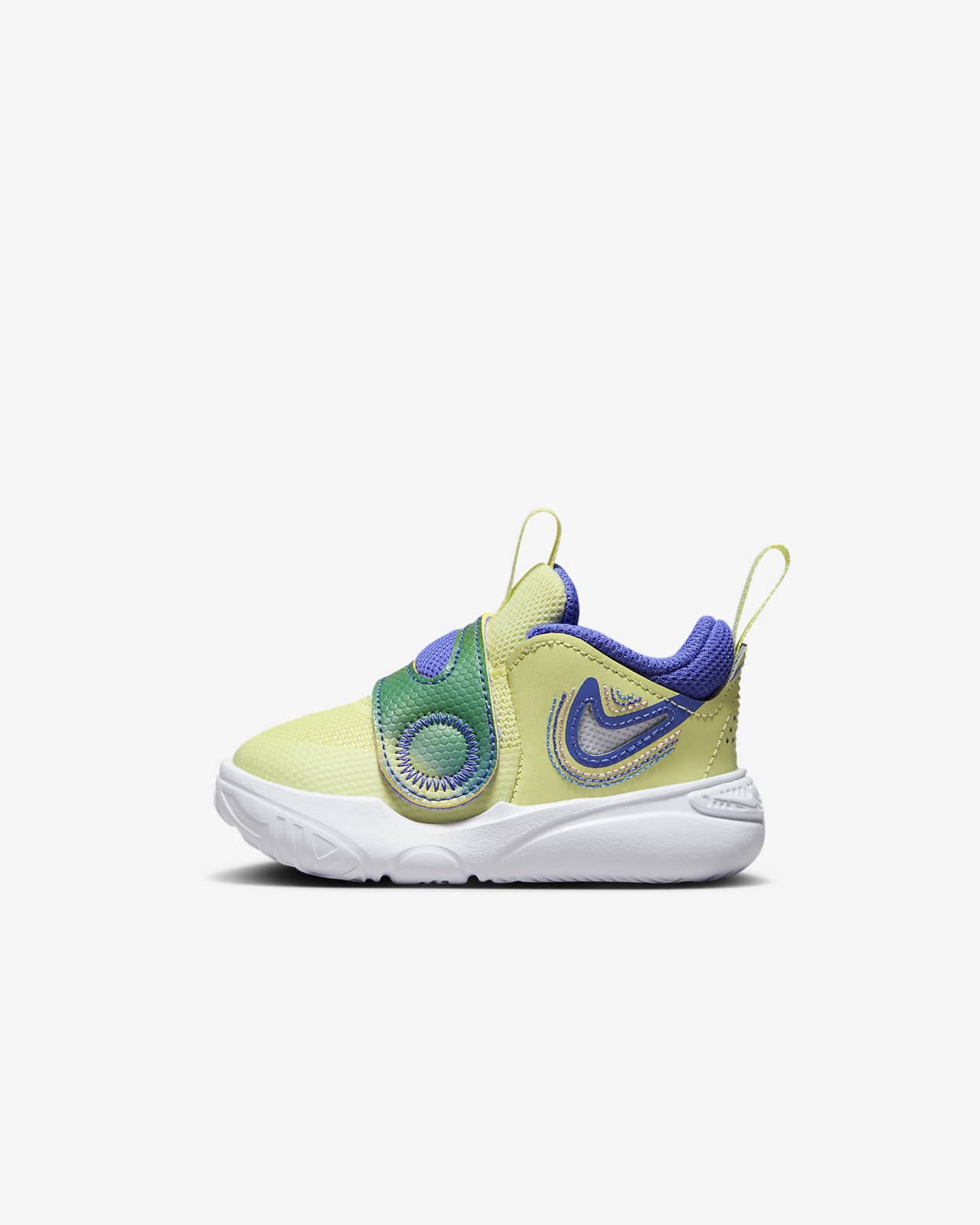 Детские кроссовки Nike Team Hustle D 11 SE (TD) зеленые