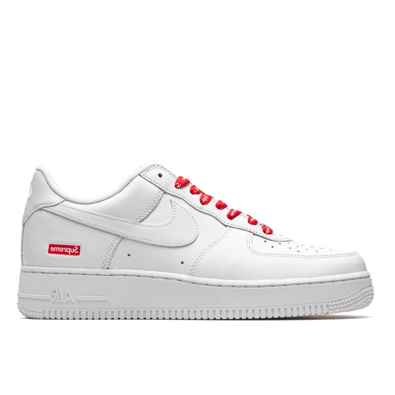 Кроссовки Nike Air Force 1 Low Supreme White белые