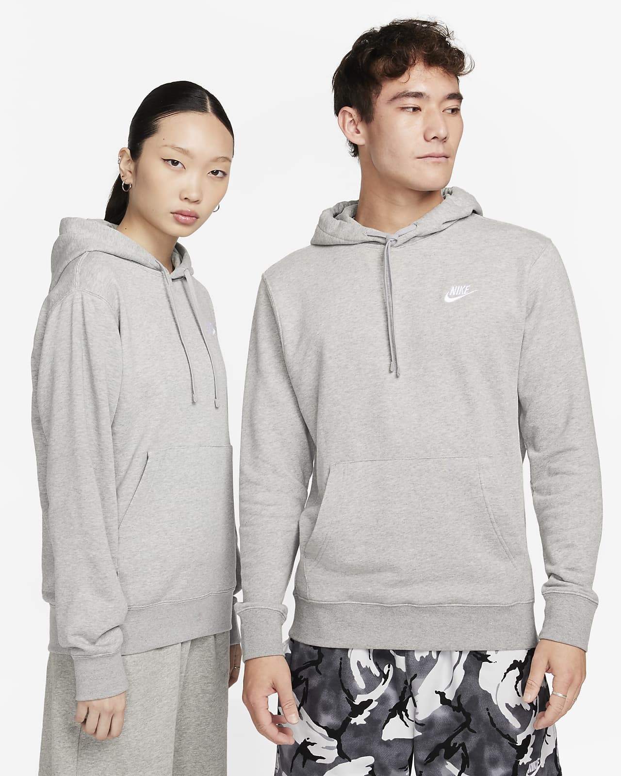 Мужская толстовка Nike Sportswear Club белая