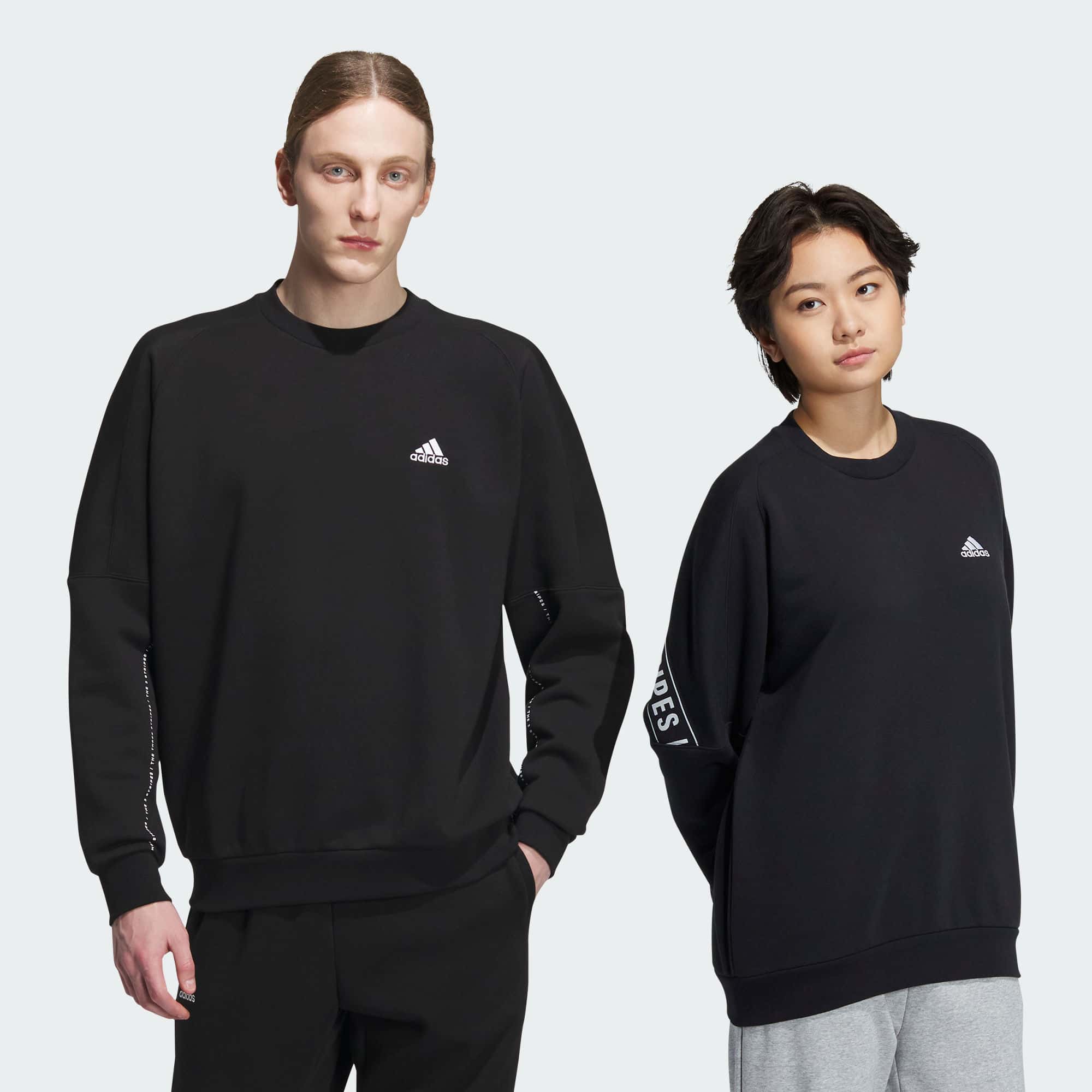 Свитшот adidas WORDING FLEECE SWEATSHIRT