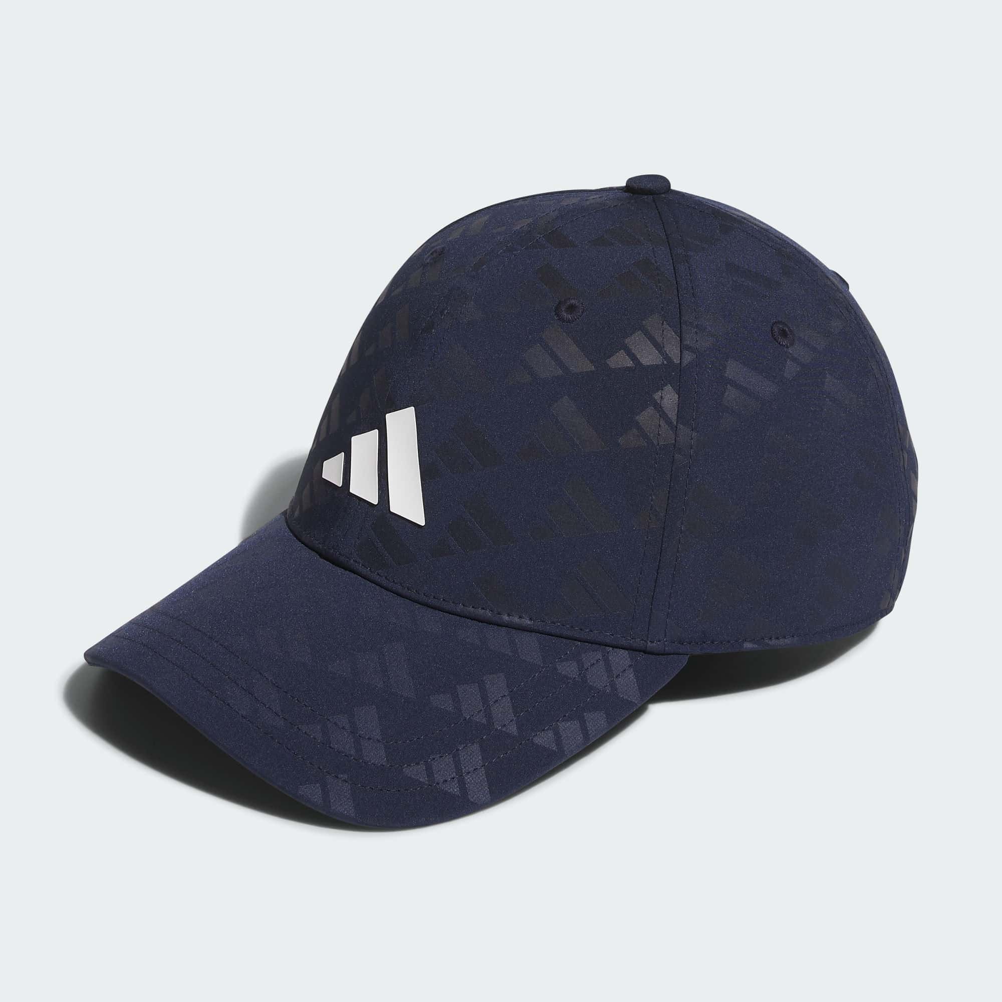 Мужская кепка adidas DEBOSSED LOGO CAP синяя